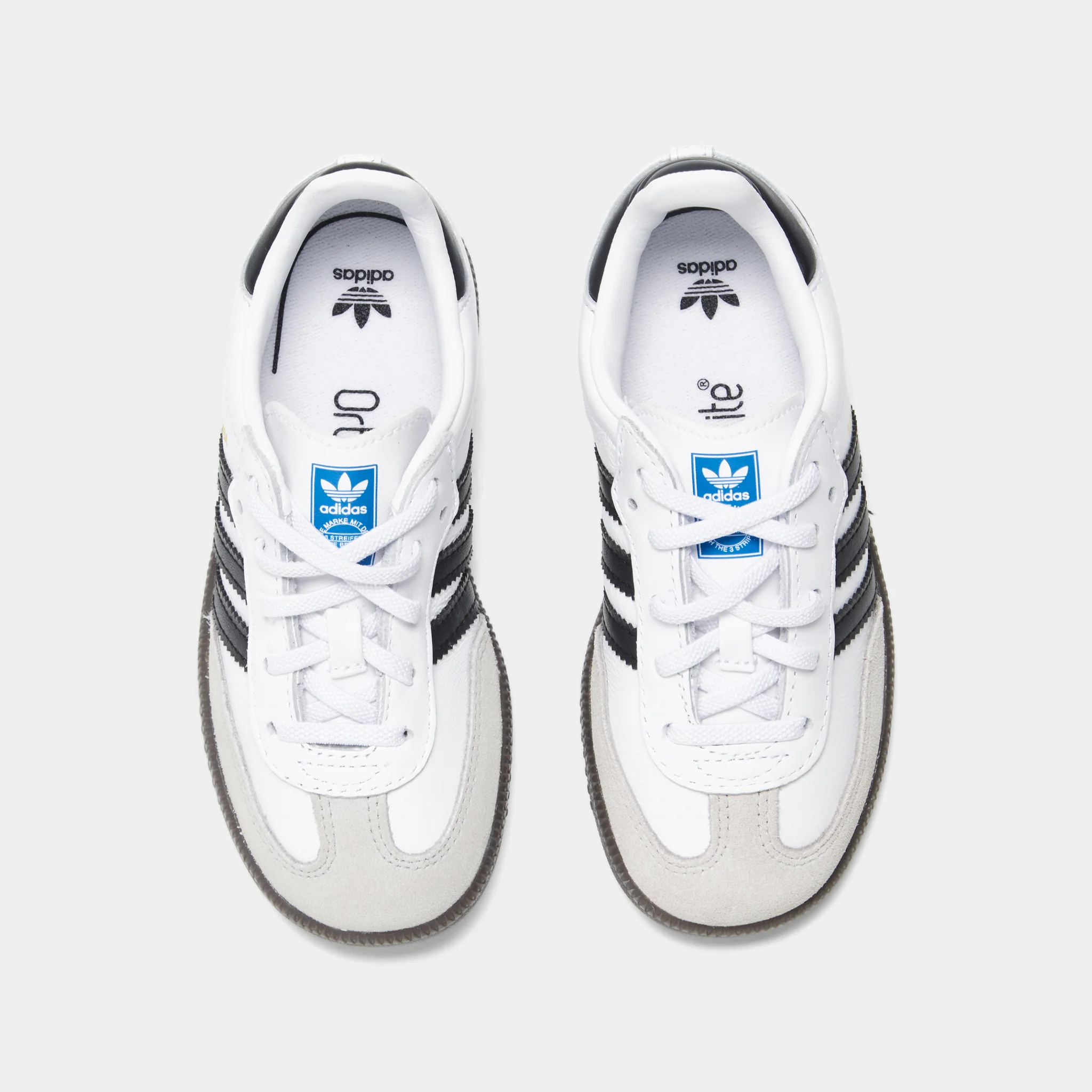 adidas Originals Infants' Samba OG Cloud White / Core Black - Gum - Image 5