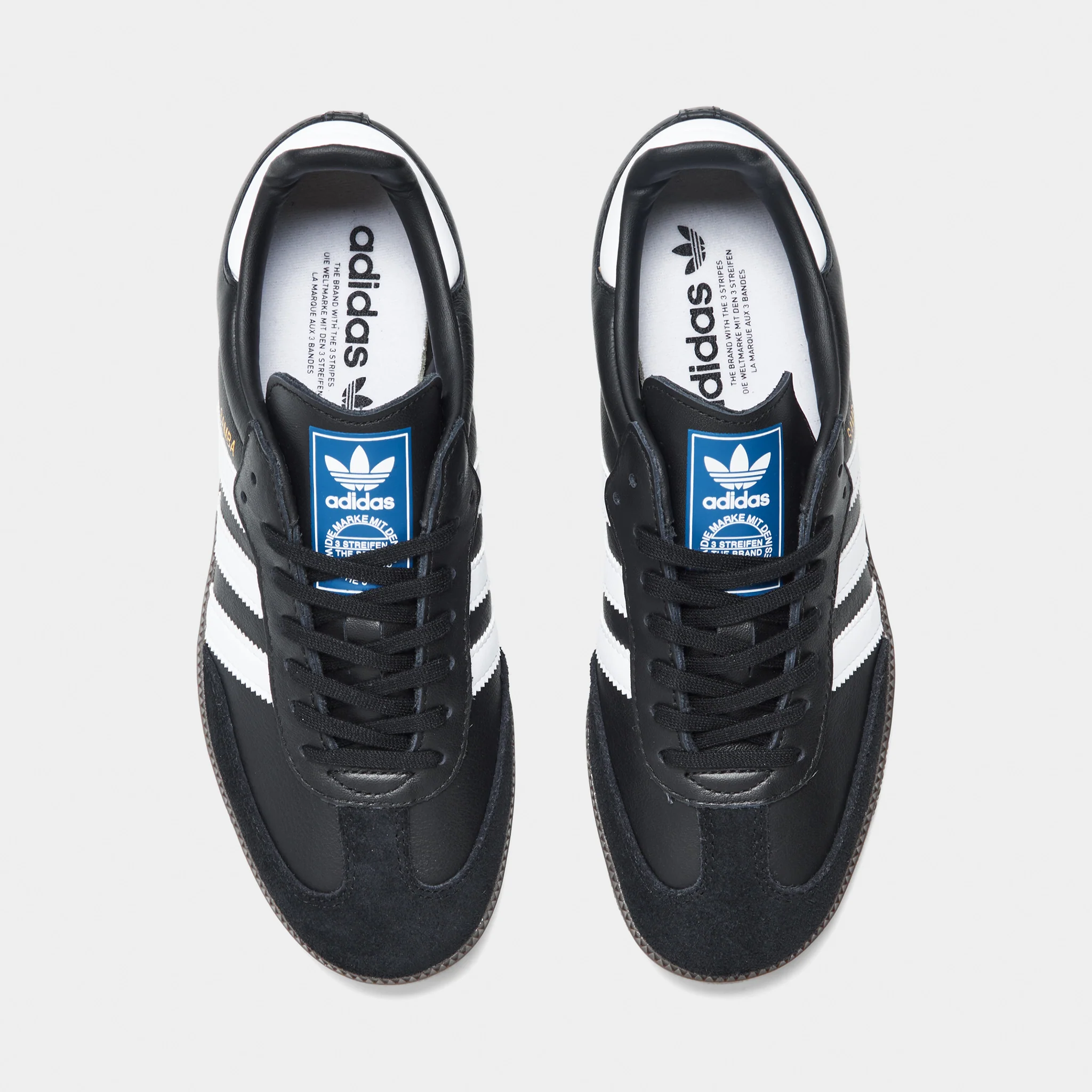 adidas Originals Juniors' Samba OG Core Black / Cloud White - Gum - Image 5