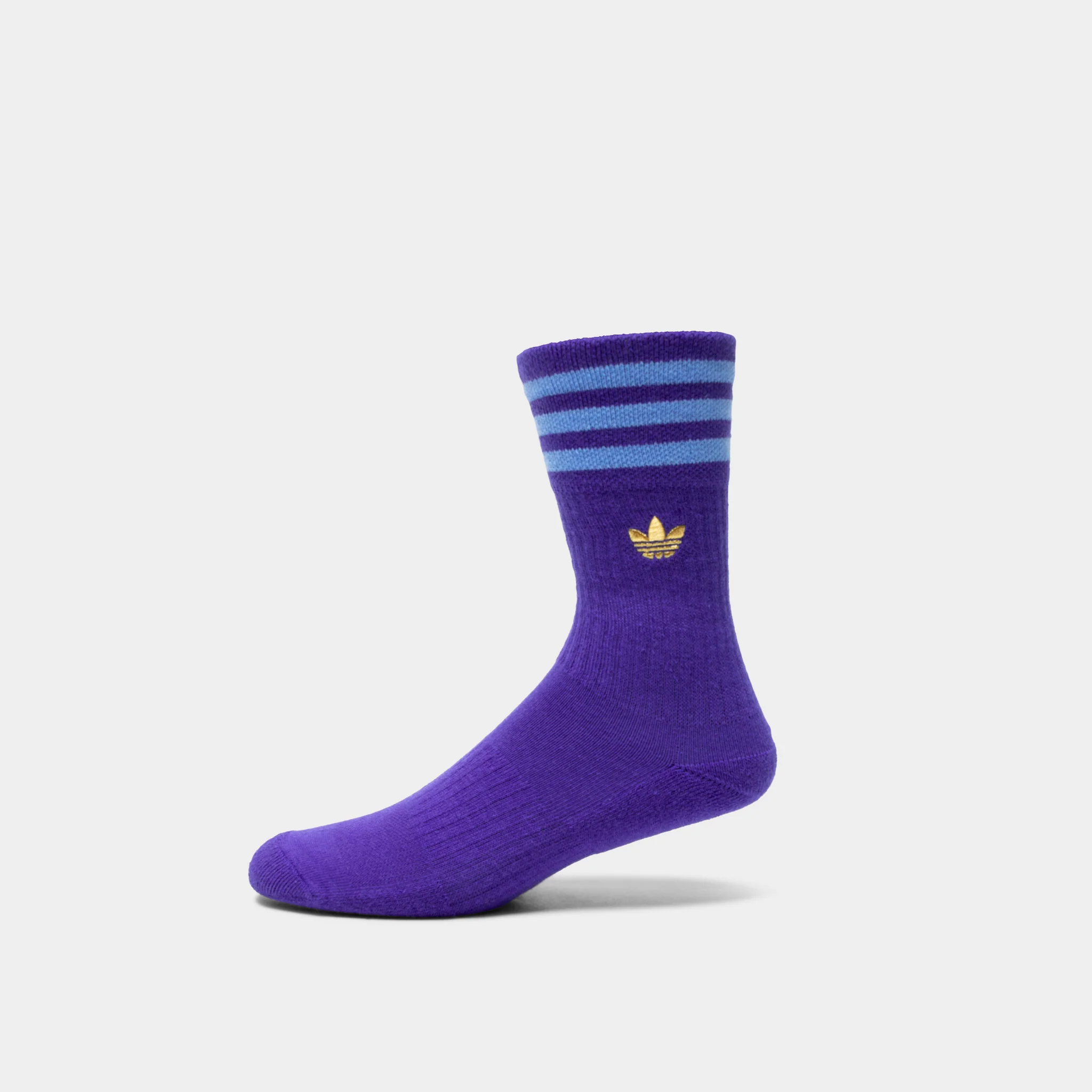 adidas Originals Roller 4.0 Crew Socks (3 Pack) Blue / White - Image 2