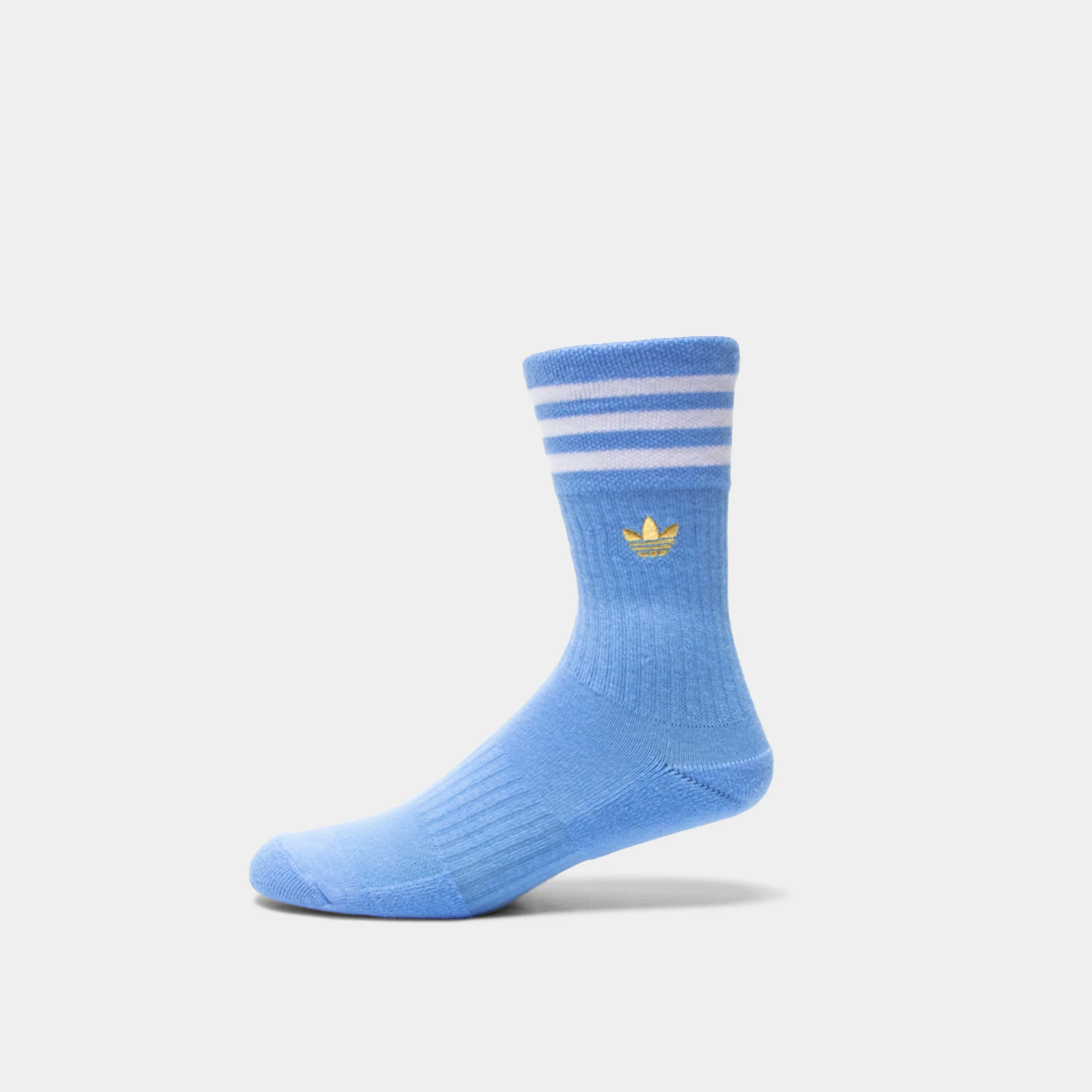adidas Originals Roller 4.0 Crew Socks (3 Pack) Blue / White - Image 4