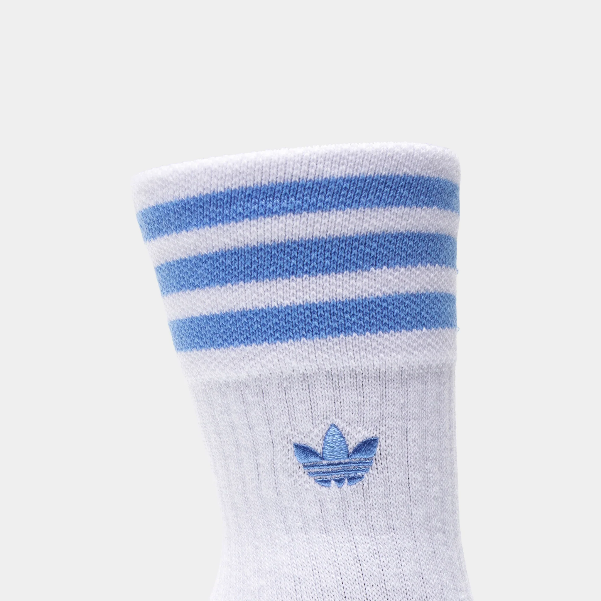 adidas Originals Roller 4.0 Crew Socks (3 Pack) Blue / White - Image 6