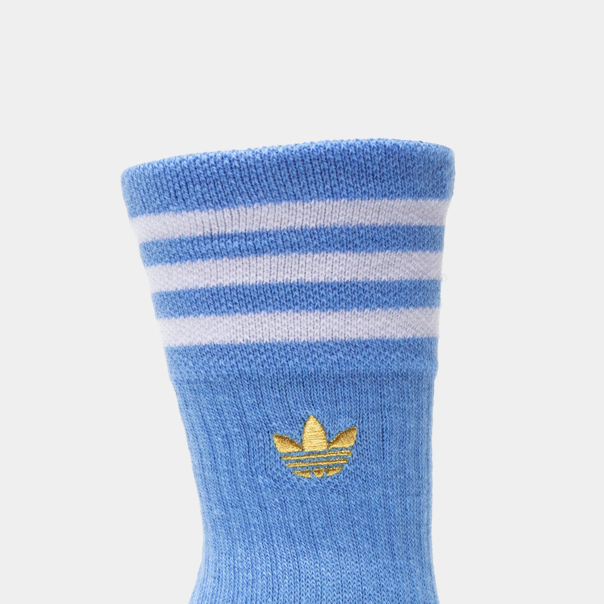 adidas Originals Roller 4.0 Crew Socks (3 Pack) Blue / White - Image 7
