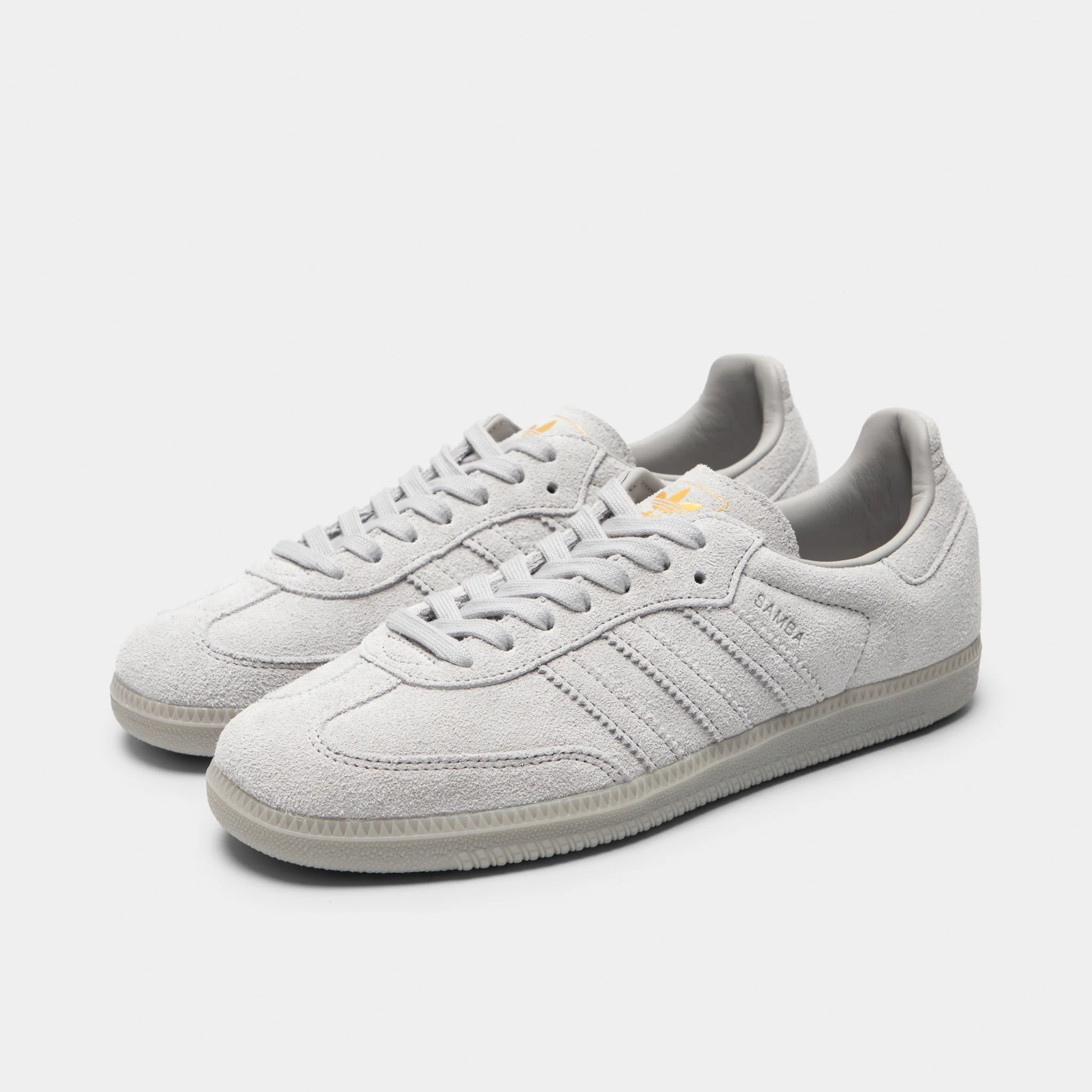 adidas Originals Samba OG Grey / White - Gold - Image 2