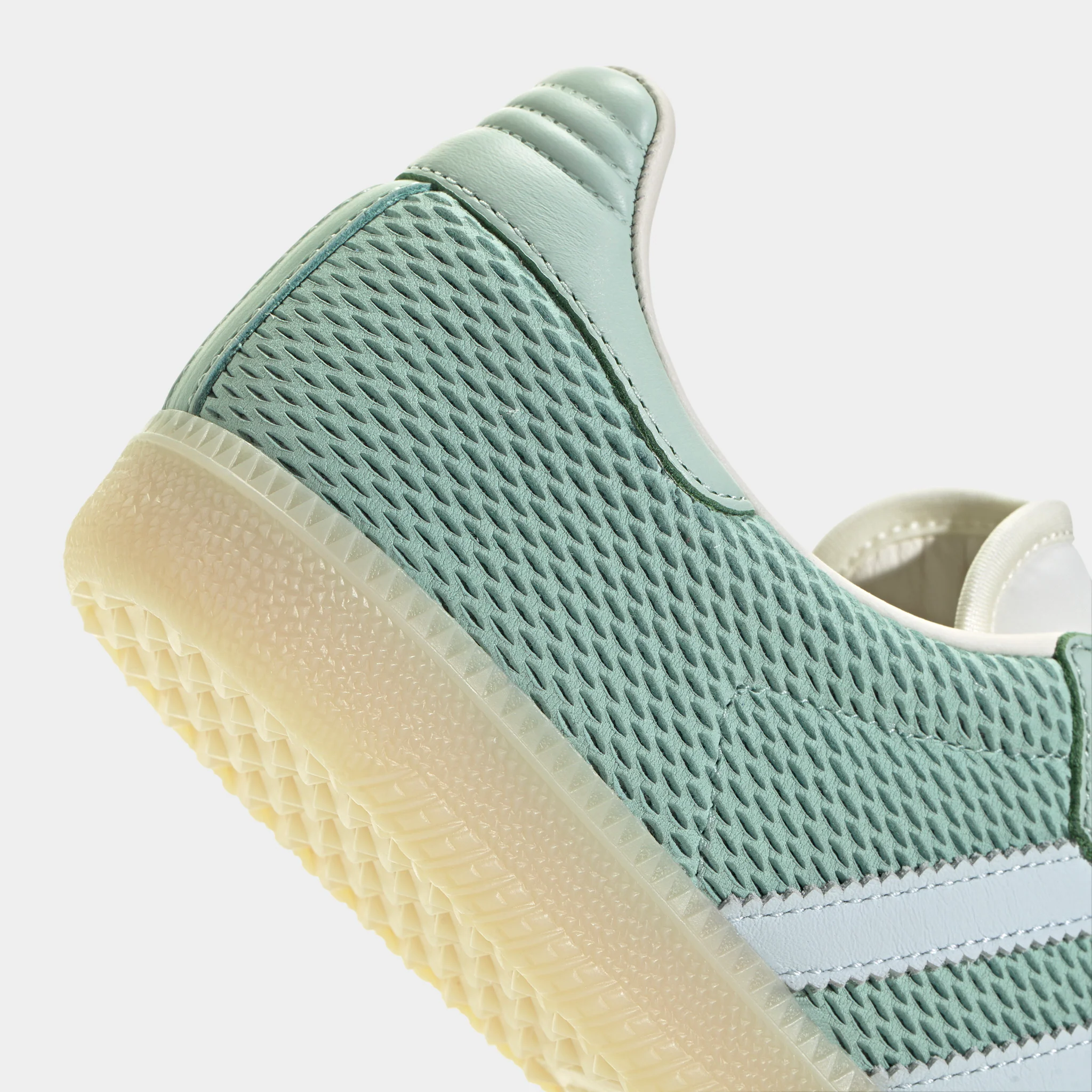 adidas Originals Samba OG Hazy Green / Sky Tint - Off White - Image 5