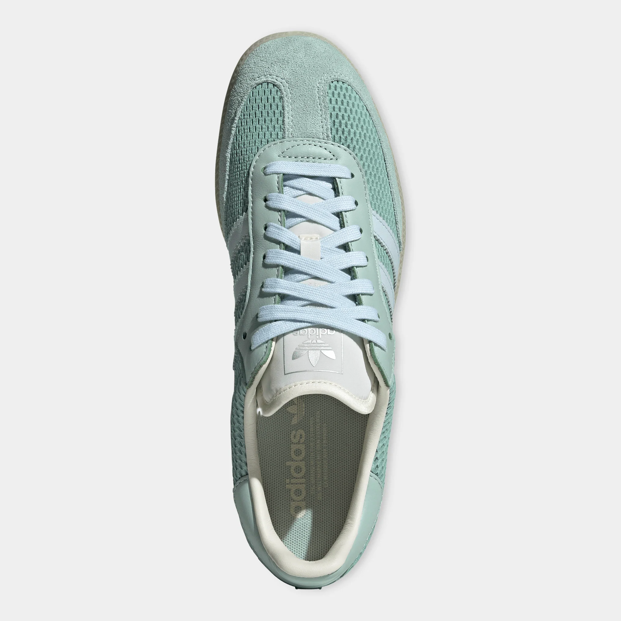 adidas Originals Samba OG Hazy Green / Sky Tint - Off White - Image 7