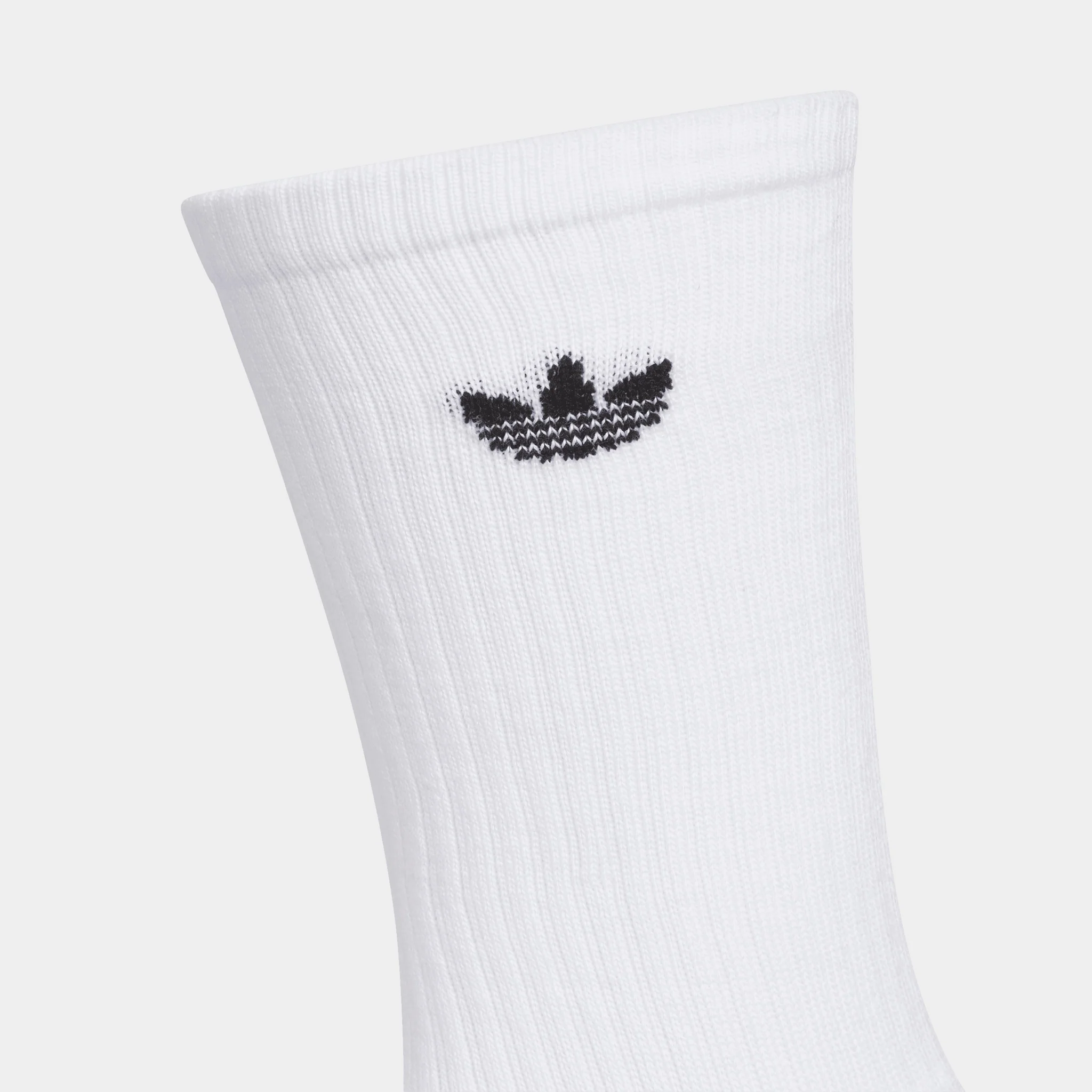 adidas Originals Trefoil 2.0 Crew Socks (6-Pack) / White - Image 2