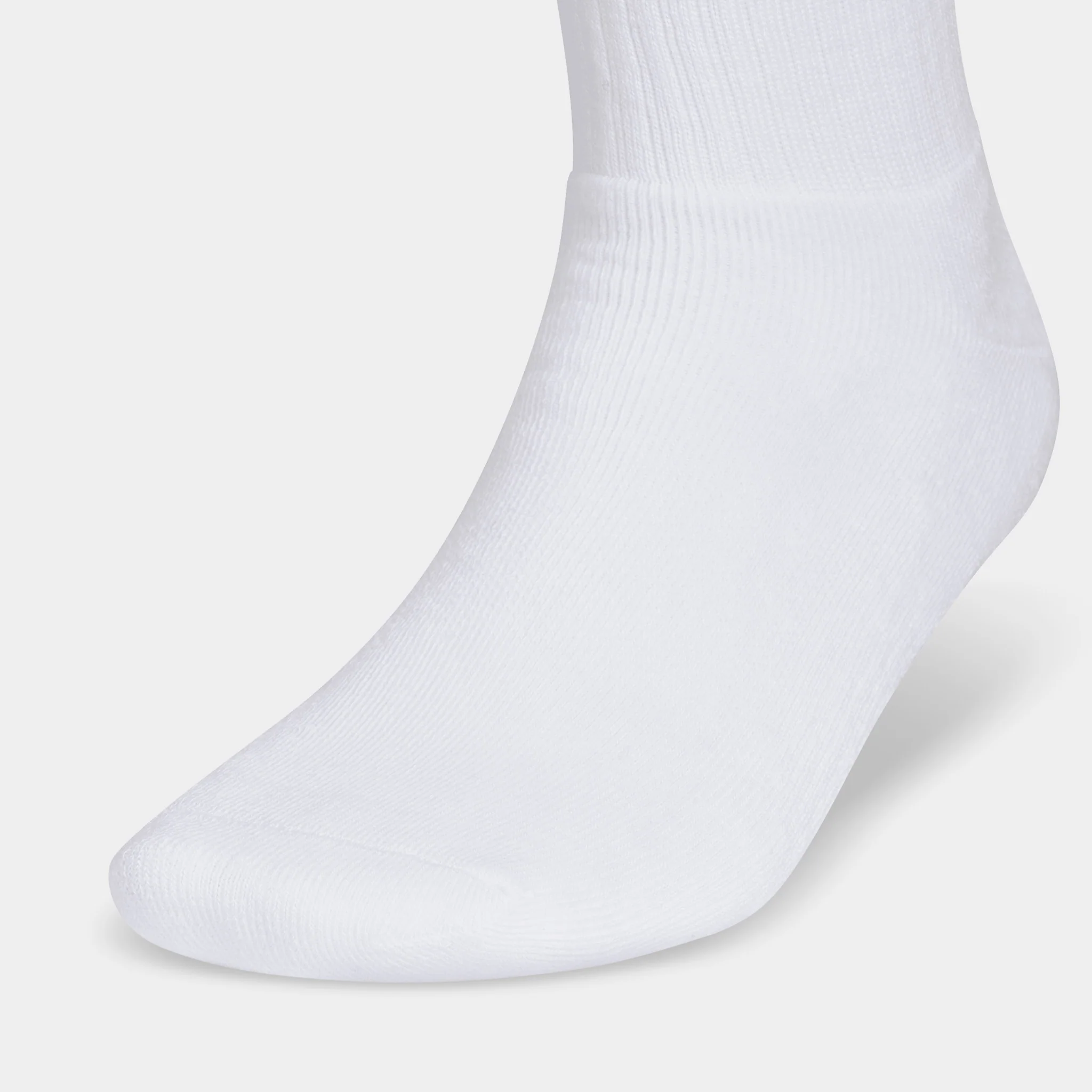 adidas Originals Trefoil 2.0 Crew Socks (6-Pack) / White - Image 3
