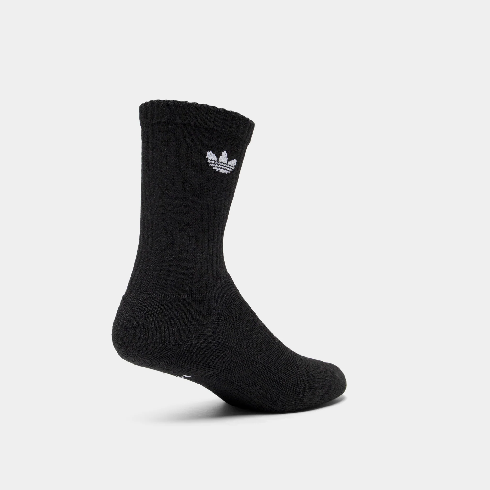 adidas Originals Trefoil 2.0 Quarter Socks / Black  (6-Pack) - Image 3
