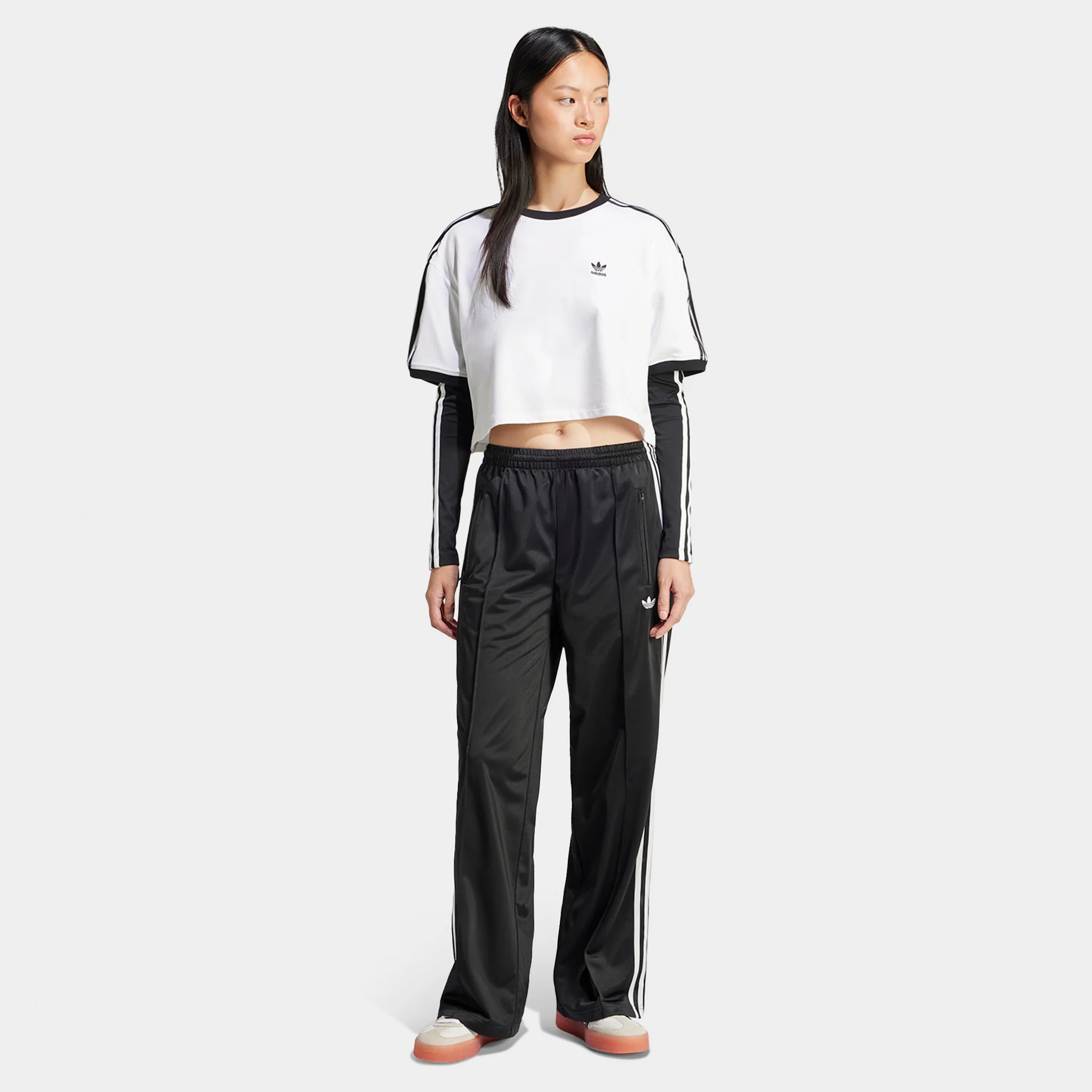 adidas Women's Firebird Loose Track Pant / Black - Image 5