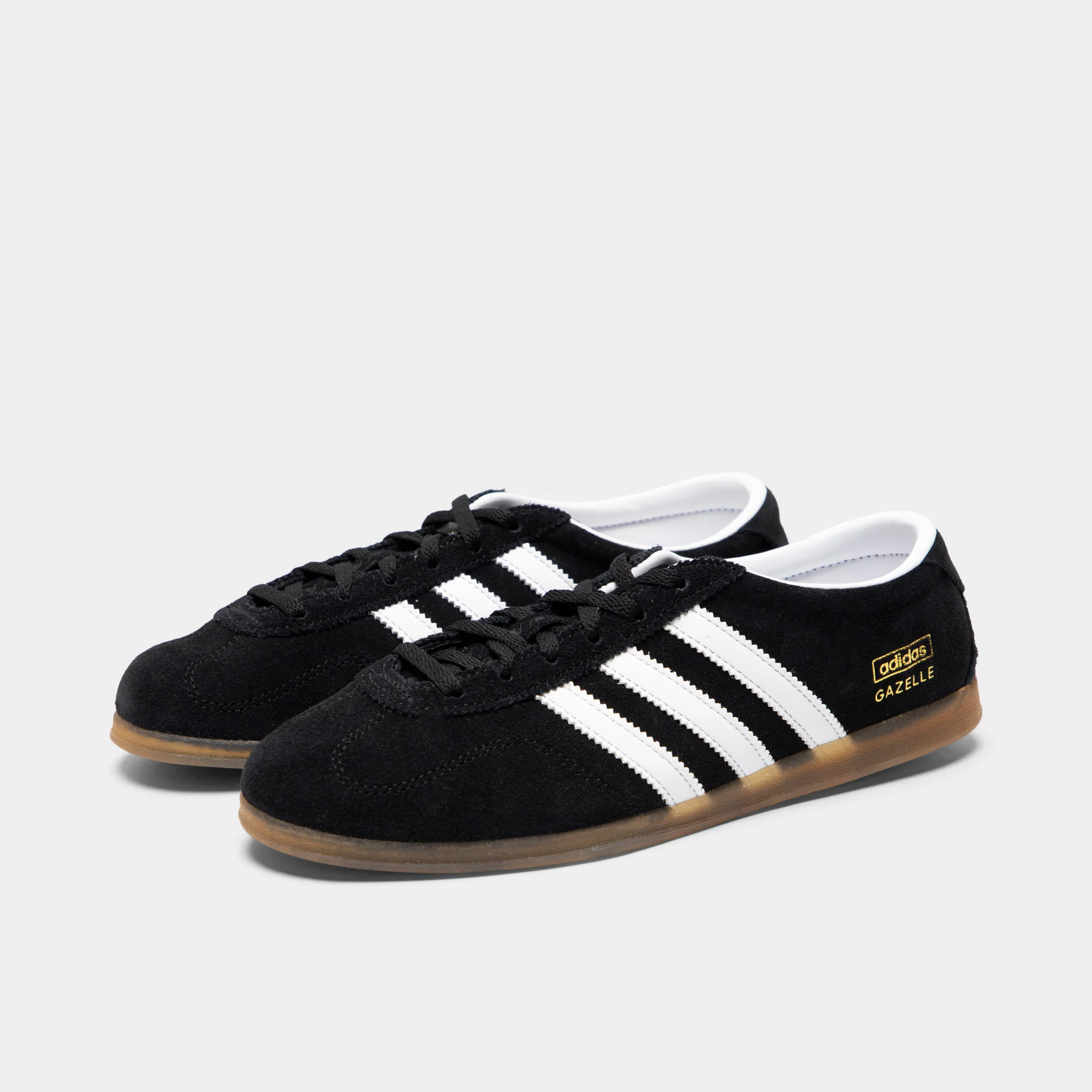 adidas Originals Women’s Gazelle Lo Pro Core Black / Cloud White - Image 2