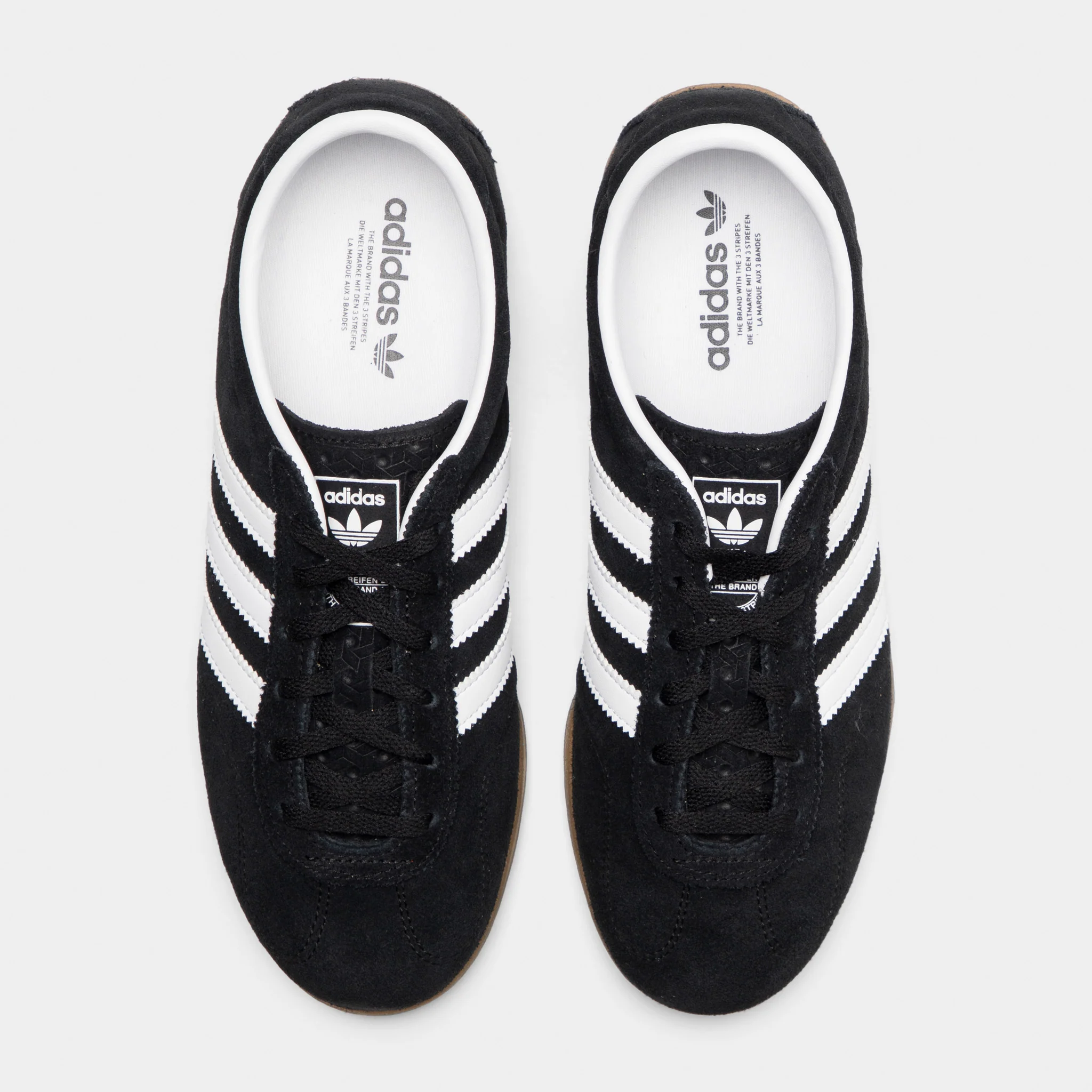 adidas Originals Women’s Gazelle Lo Pro Core Black / Cloud White - Image 5