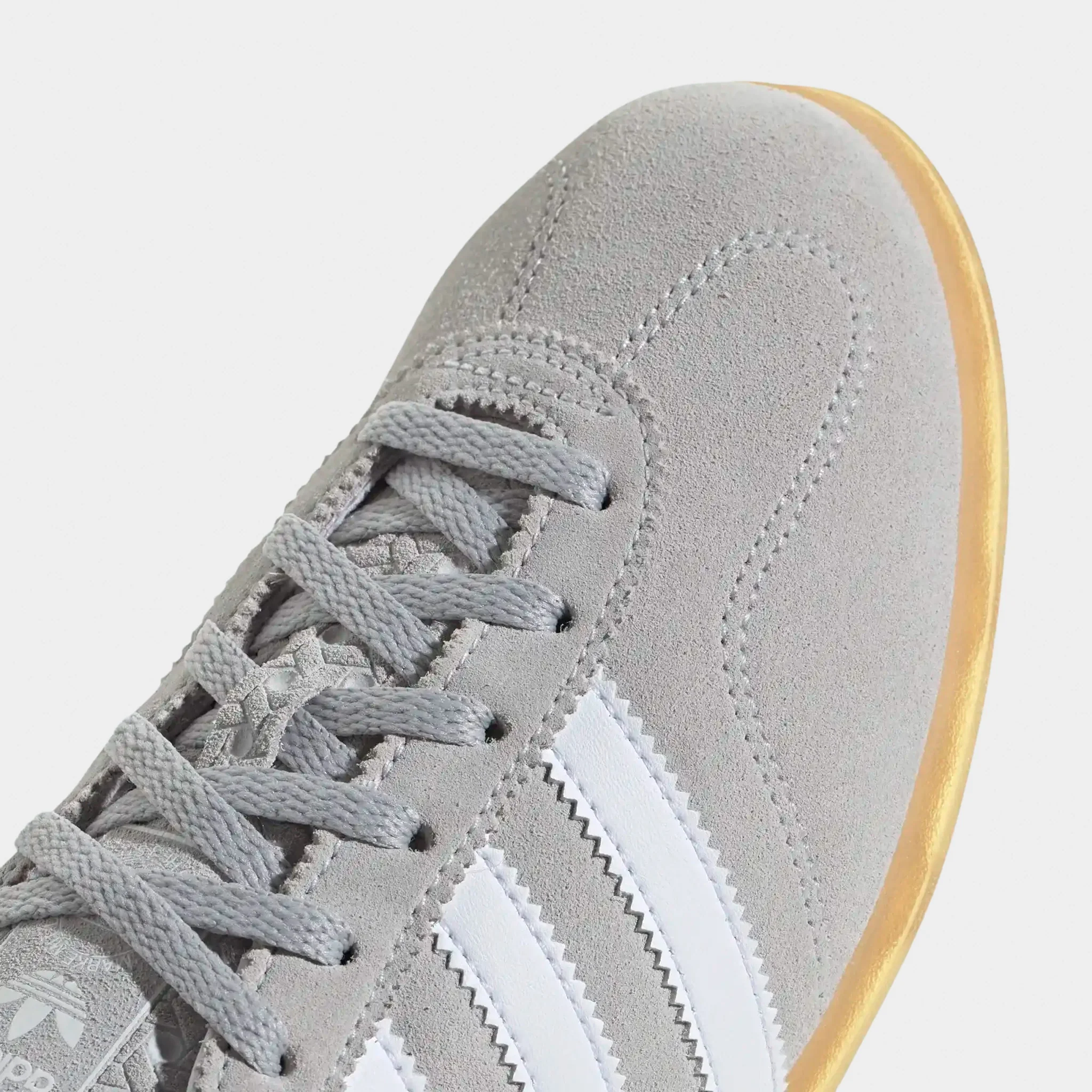 adidas Originals Women's Gazelle Lo Pro Grey Two / Cloud White - Gum - Image 4