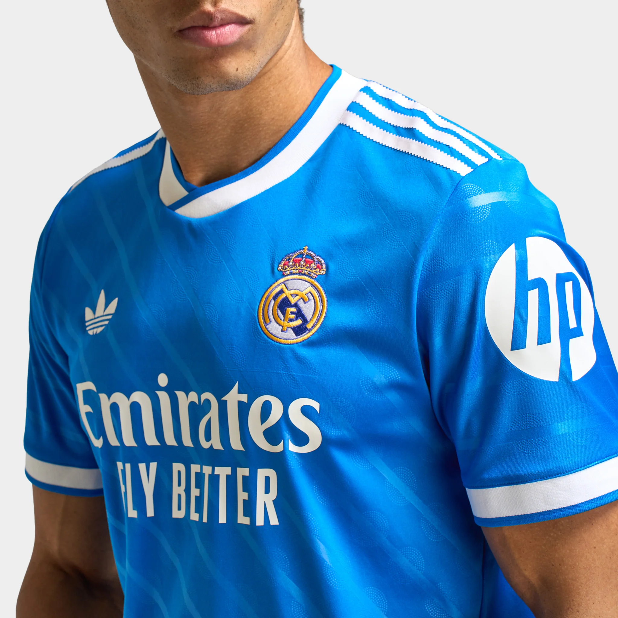 adidas Real Madrid 25/26 Third Jersey / Bluebird - Image 4