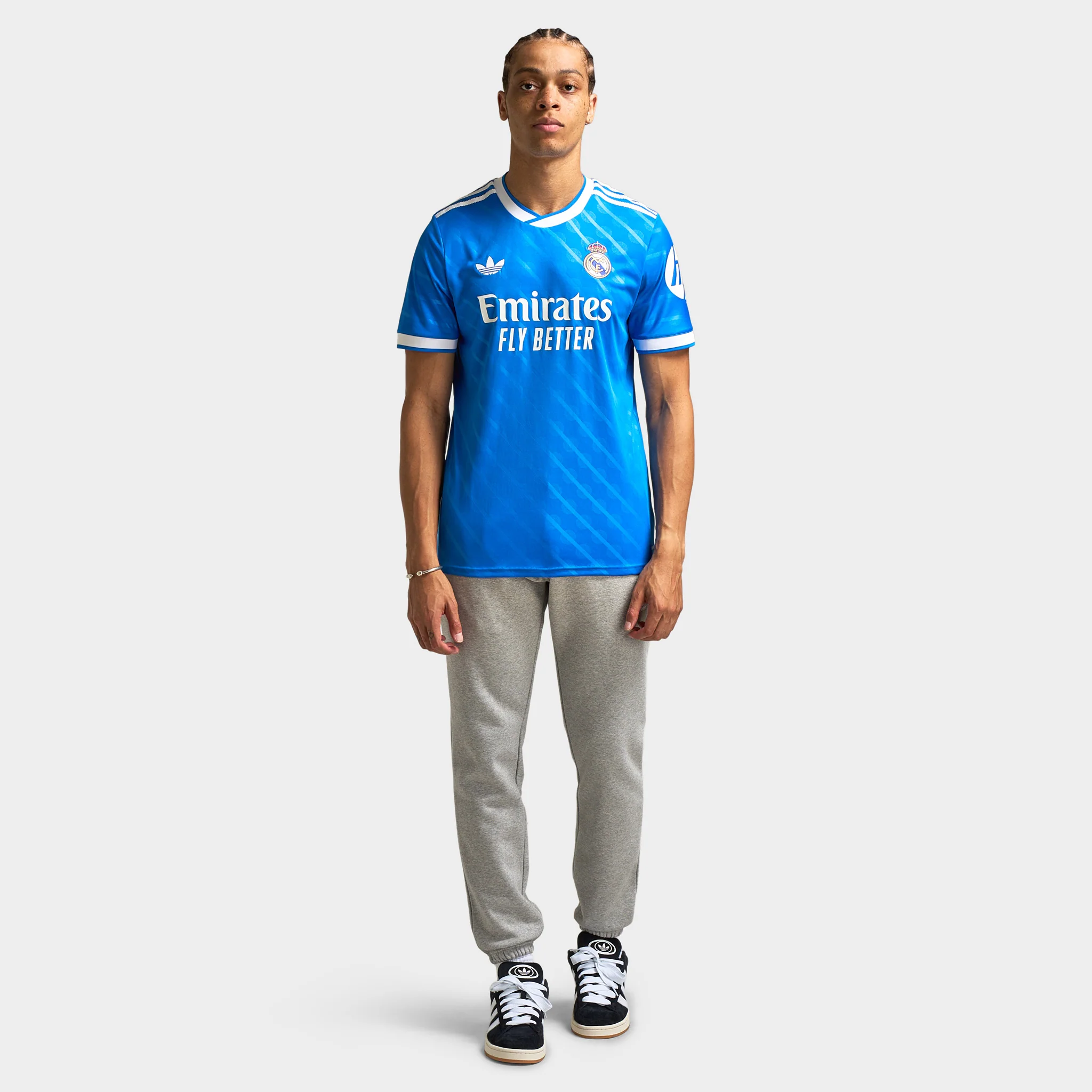 adidas Real Madrid 25/26 Third Jersey / Bluebird - Image 6
