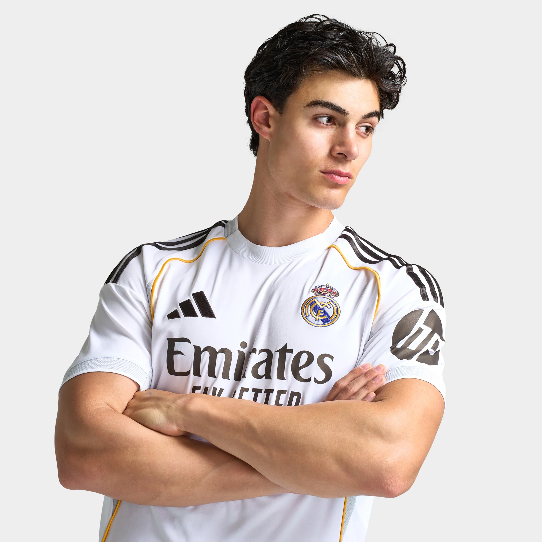adidas Real Madrid 25/26 Home Jersey / White - Image 4