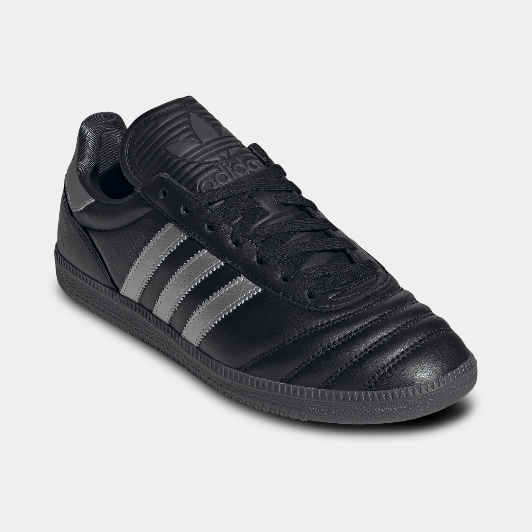 adidas Samba JP Core Black / Silver Metallic - Utility Black - Image 2