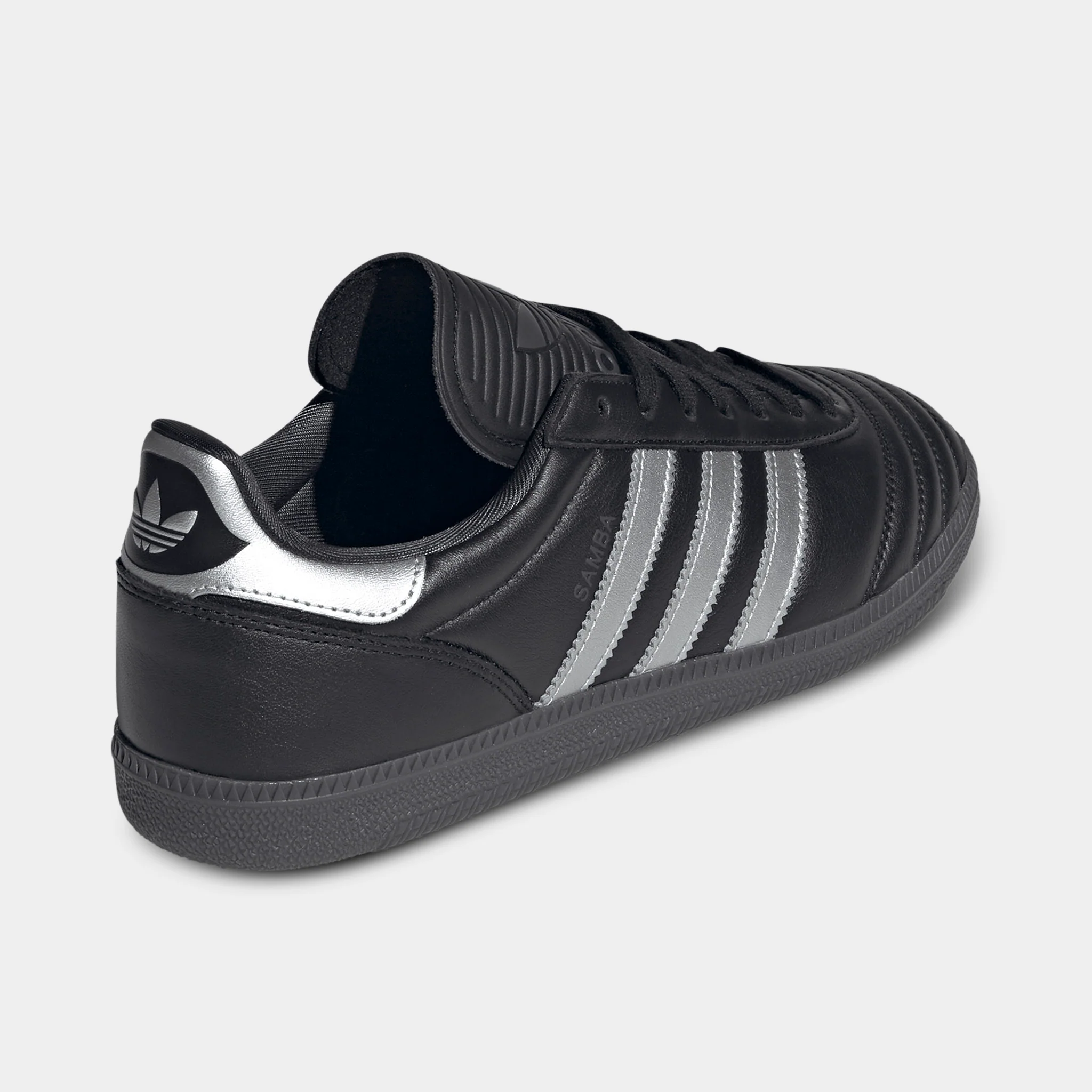 adidas Samba JP Core Black / Silver Metallic - Utility Black - Image 3