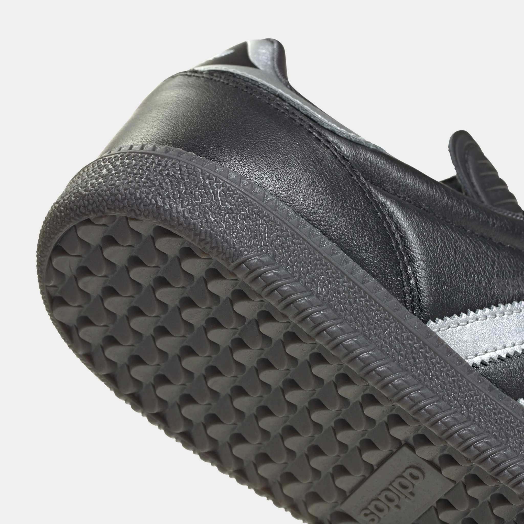 adidas Samba JP Core Black / Silver Metallic - Utility Black - Image 4