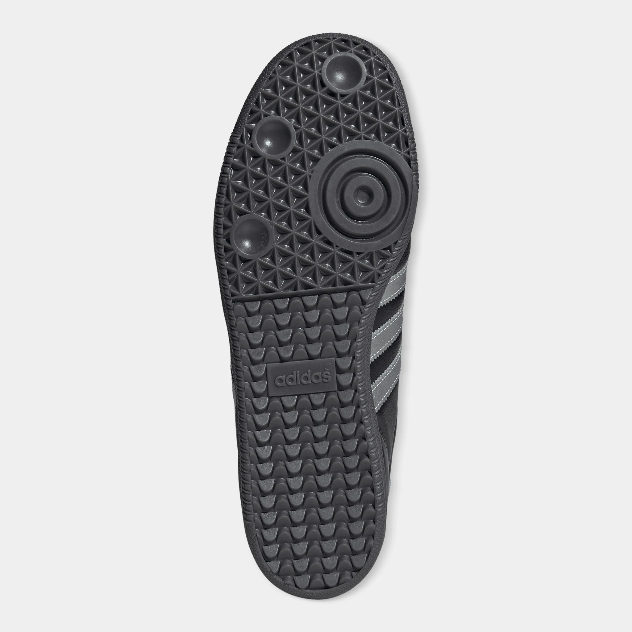 adidas Samba JP Core Black / Silver Metallic - Utility Black - Image 8