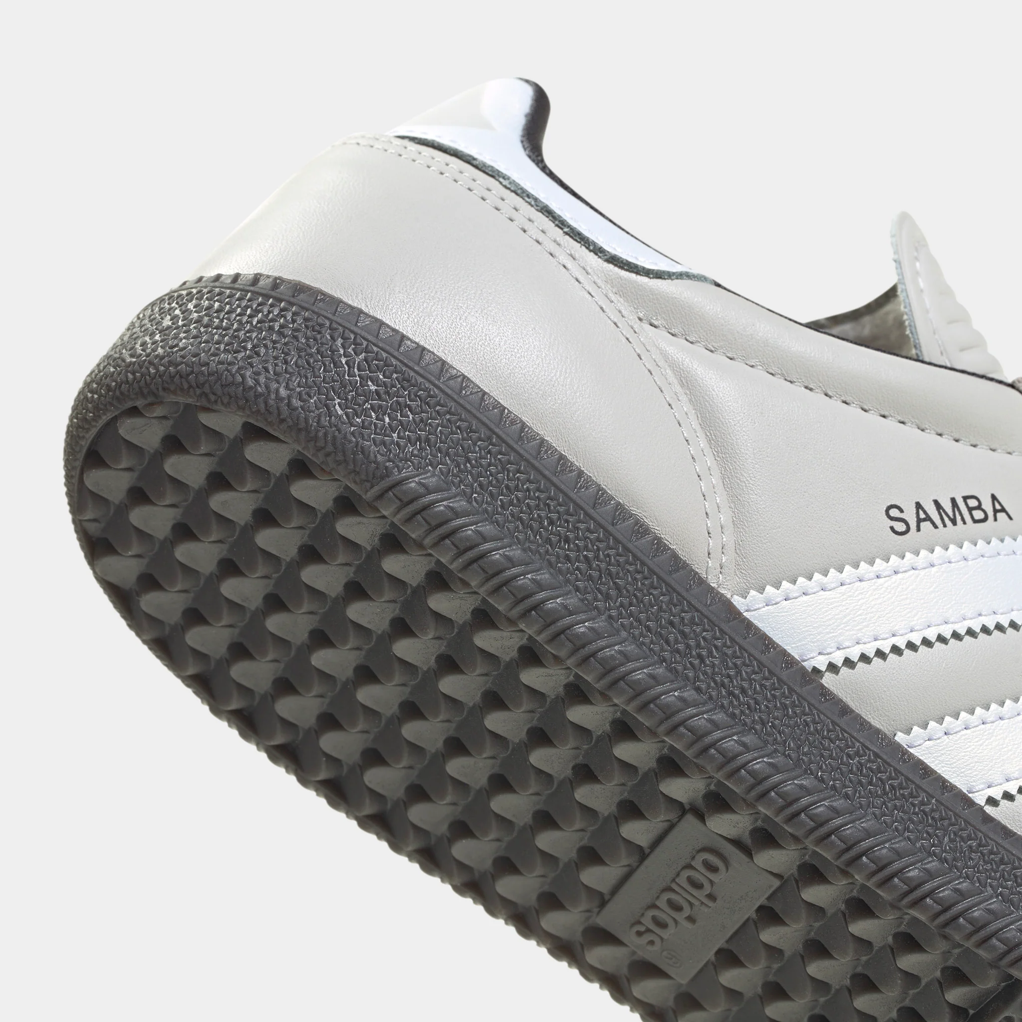 adidas Samba JP Grey One / Supcol - Utility Black - Image 4