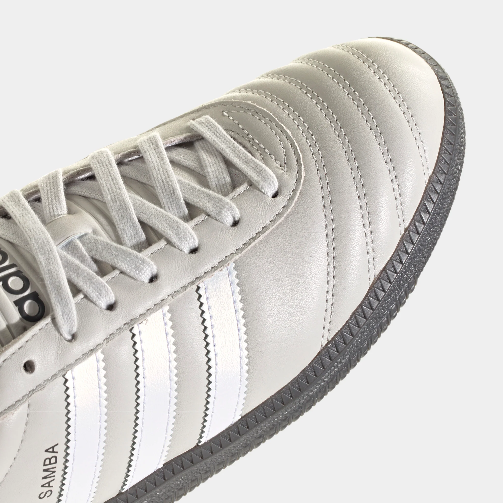 adidas Samba JP Grey One / Supcol - Utility Black - Image 5