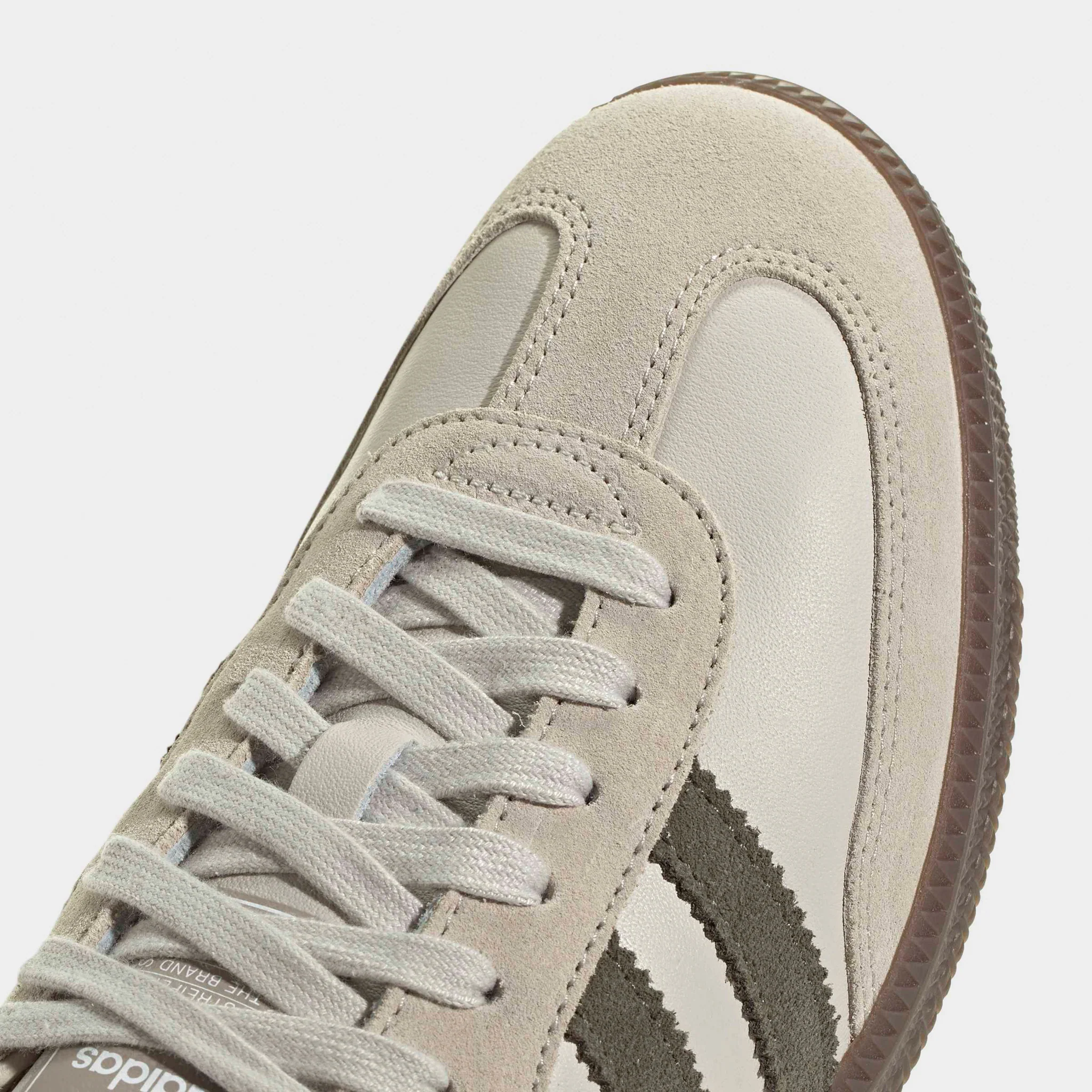 adidas Samba OG Aluminum / Beige - Gum - Image 5