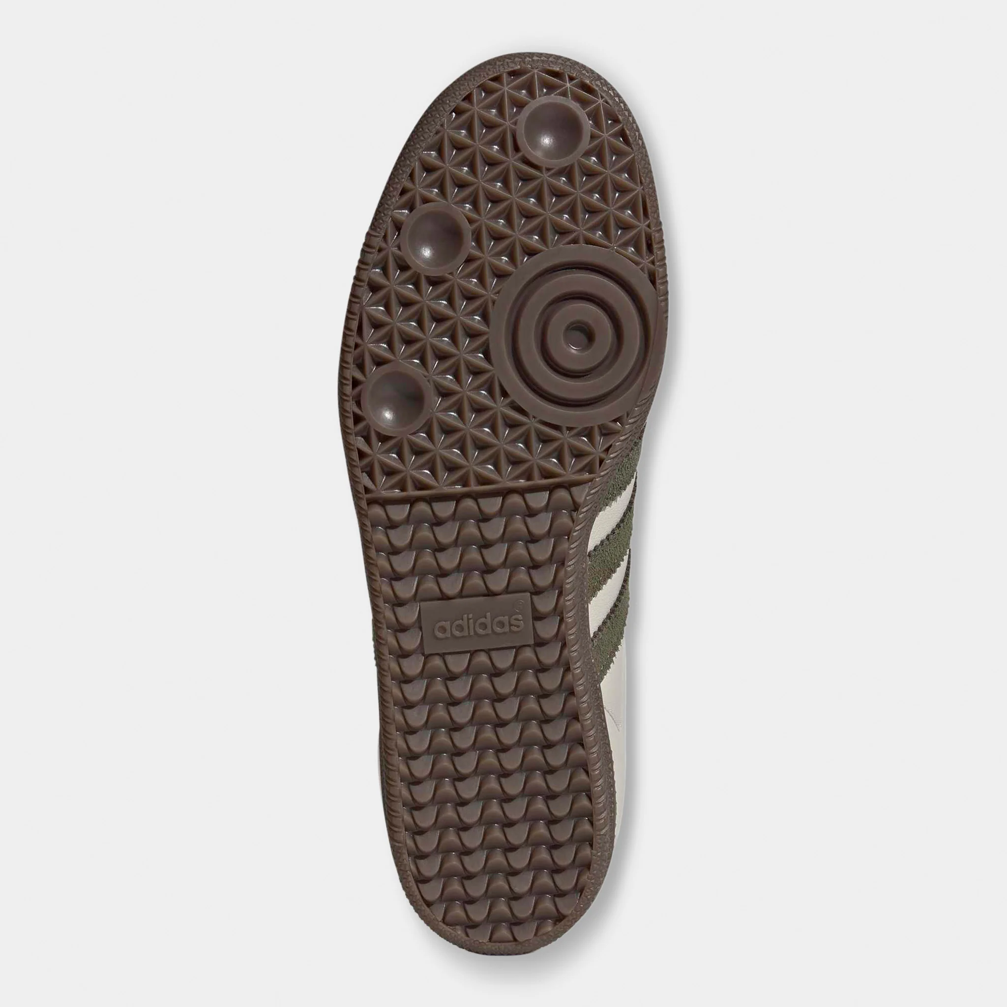 adidas Samba OG Aluminum / Beige - Gum - Image 6
