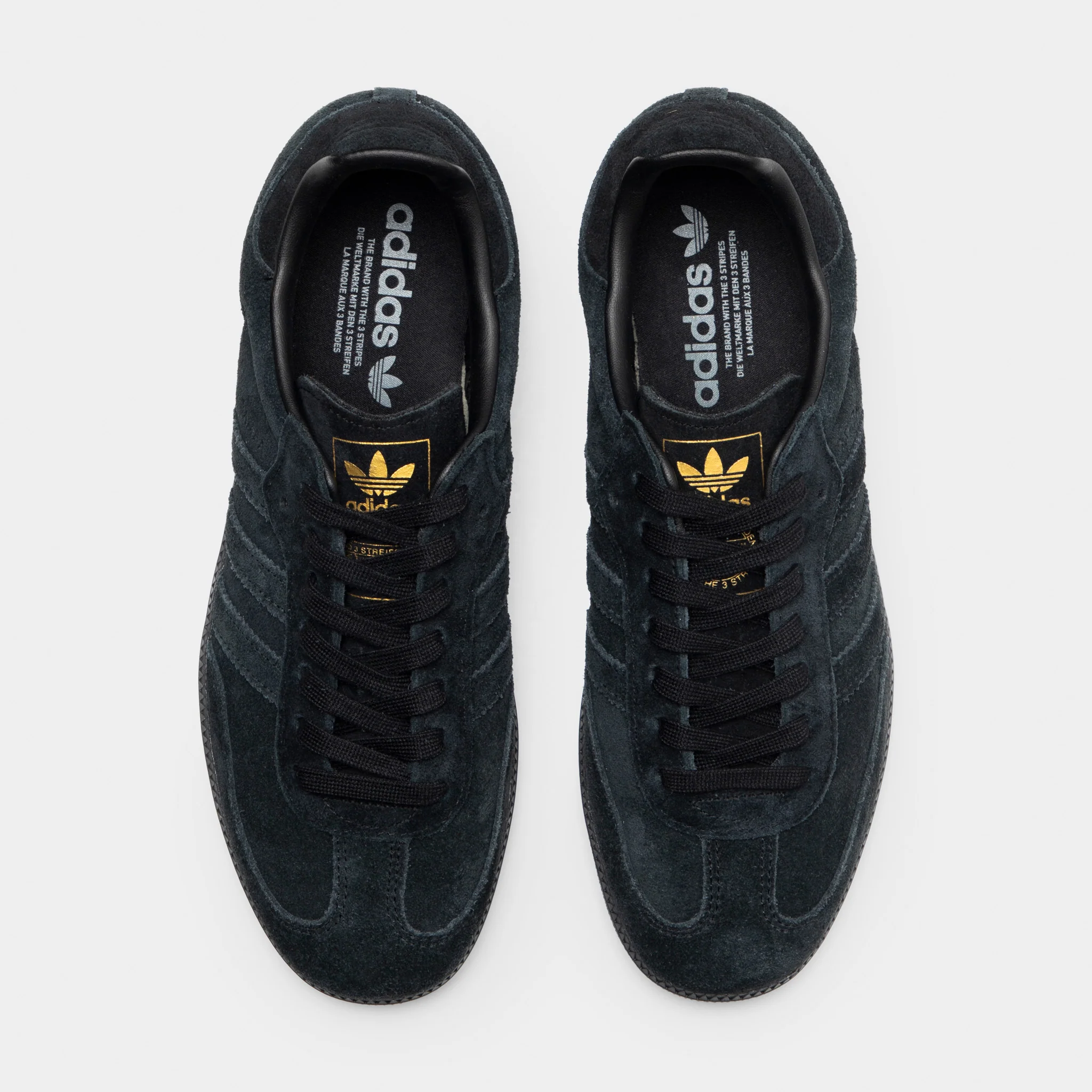 adidas Originals Samba OG Black / Grey - Gold - Image 5