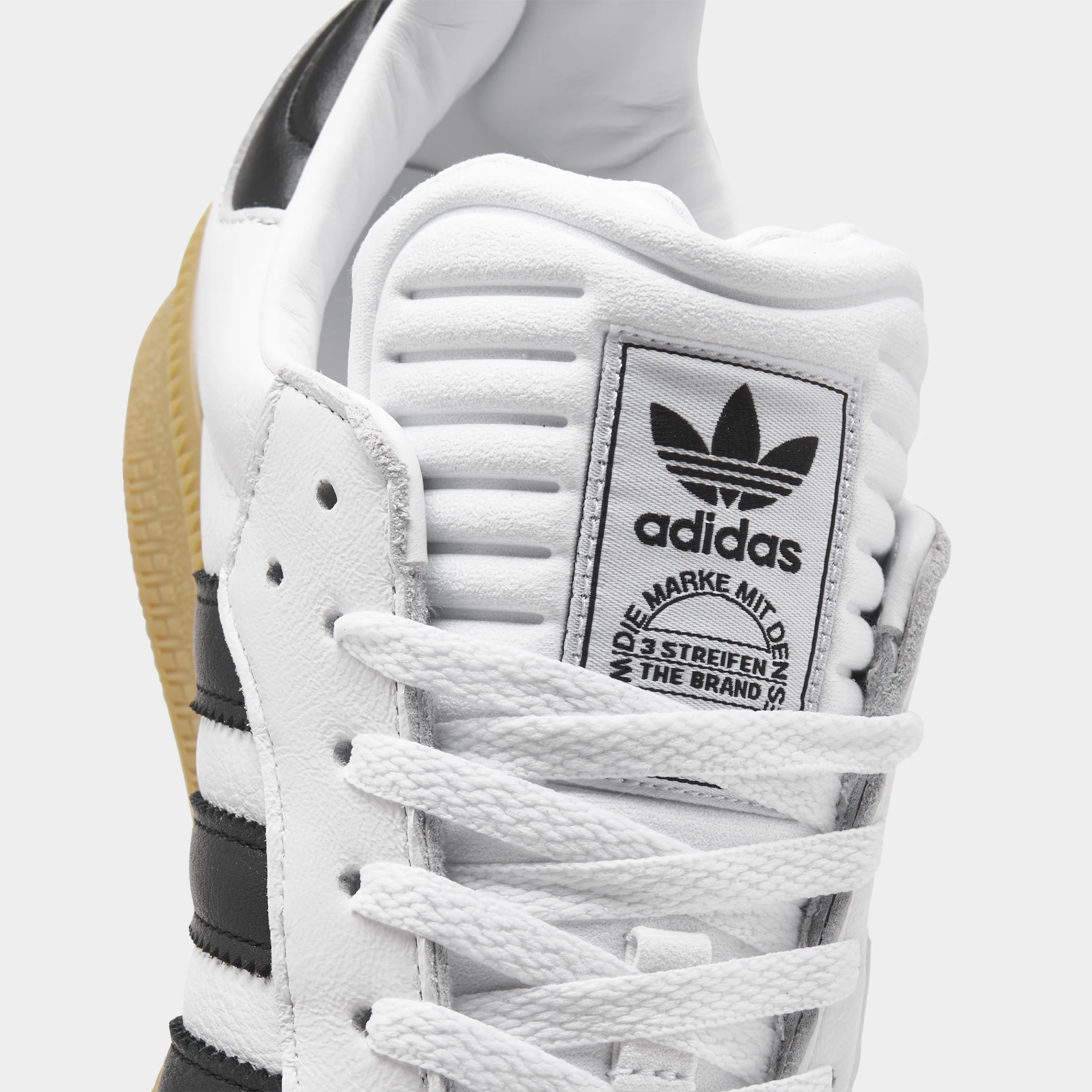 adidas Samba XLG Footwear White / Core Black - Gum - Image 3