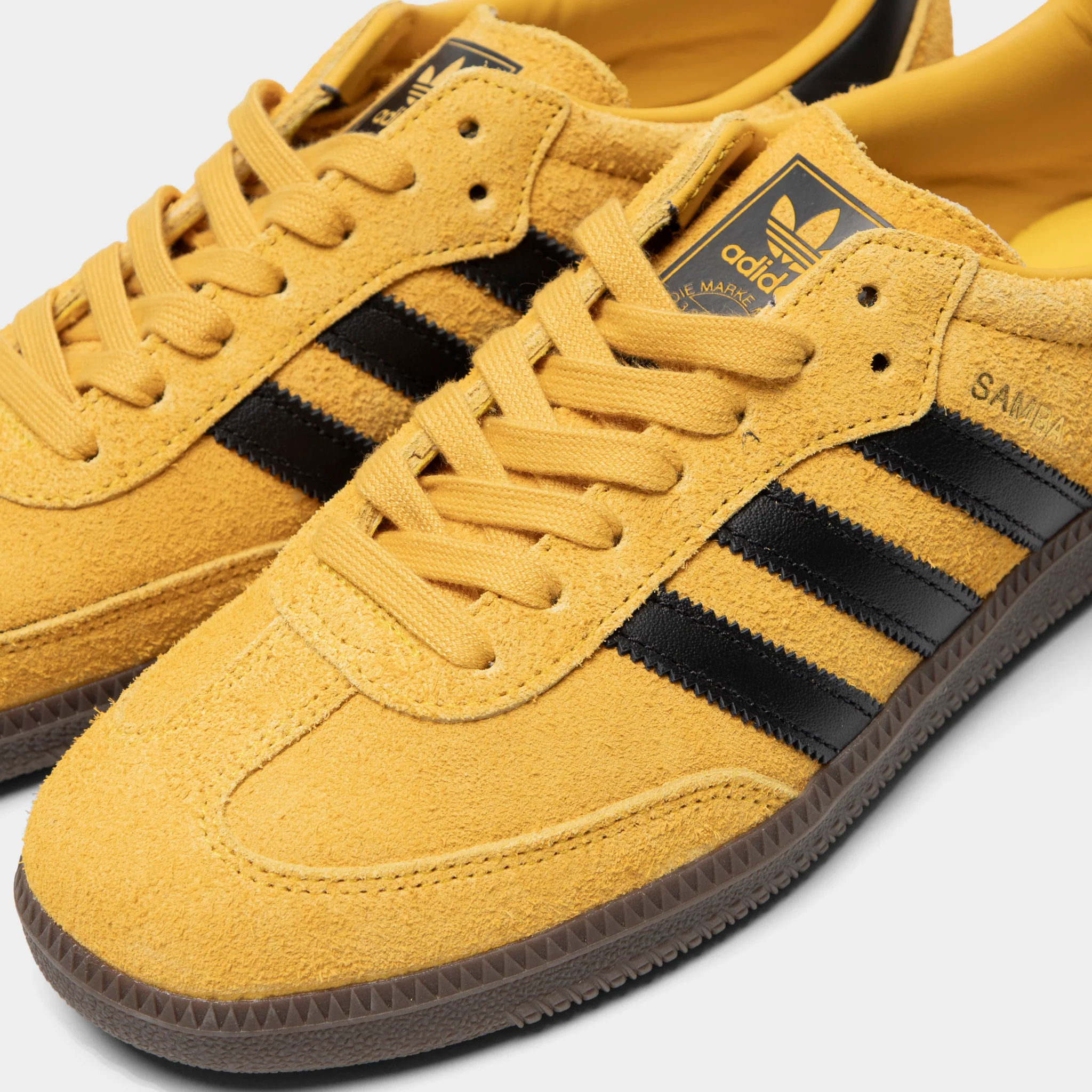 adidas Samba Yellow / Core Black - Gum - Image 3