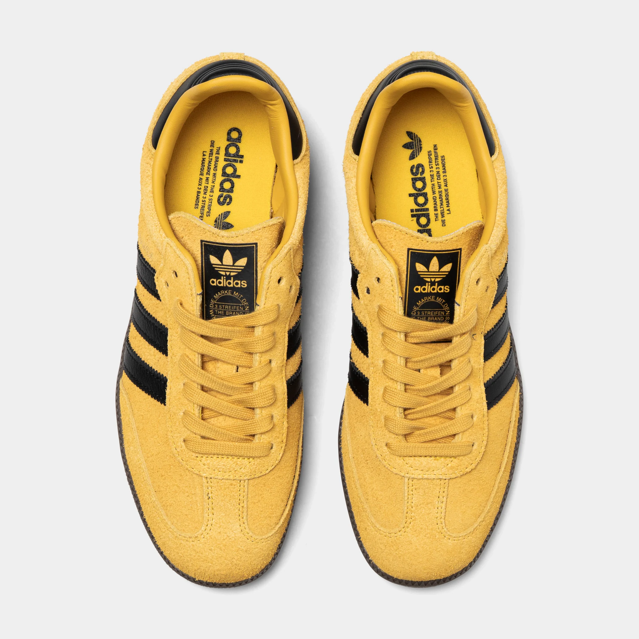 adidas Samba Yellow / Core Black - Gum - Image 5