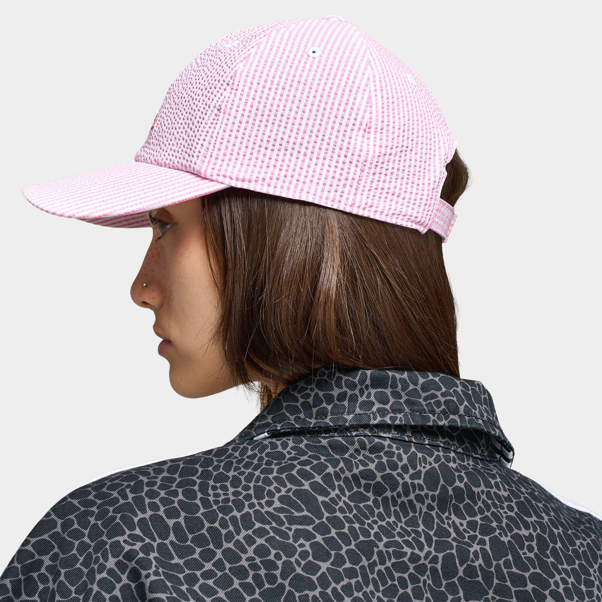 adidas Seersucker Fashion Hat / Fusion Pink - Image 5
