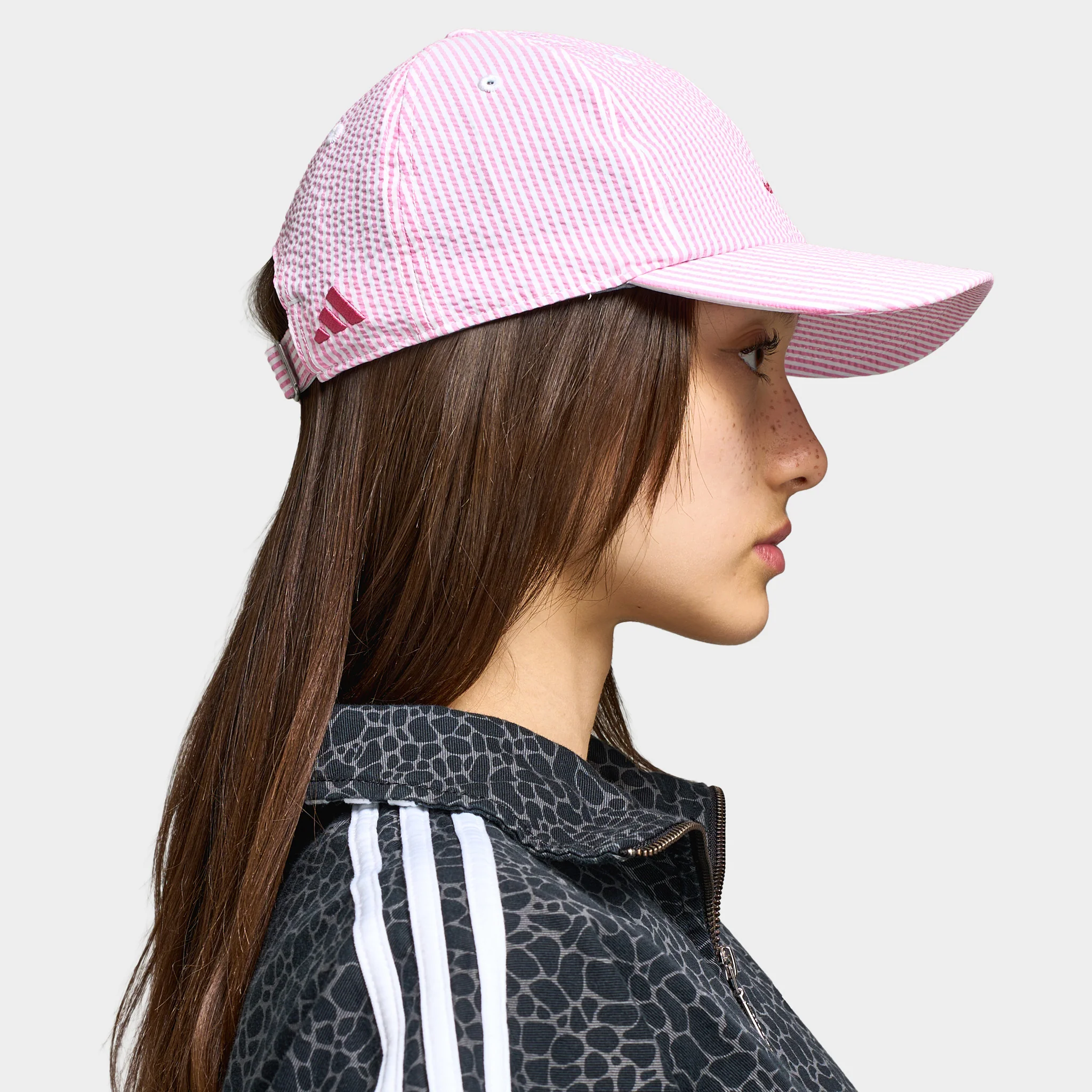 adidas Seersucker Fashion Hat / Fusion Pink - Image 7