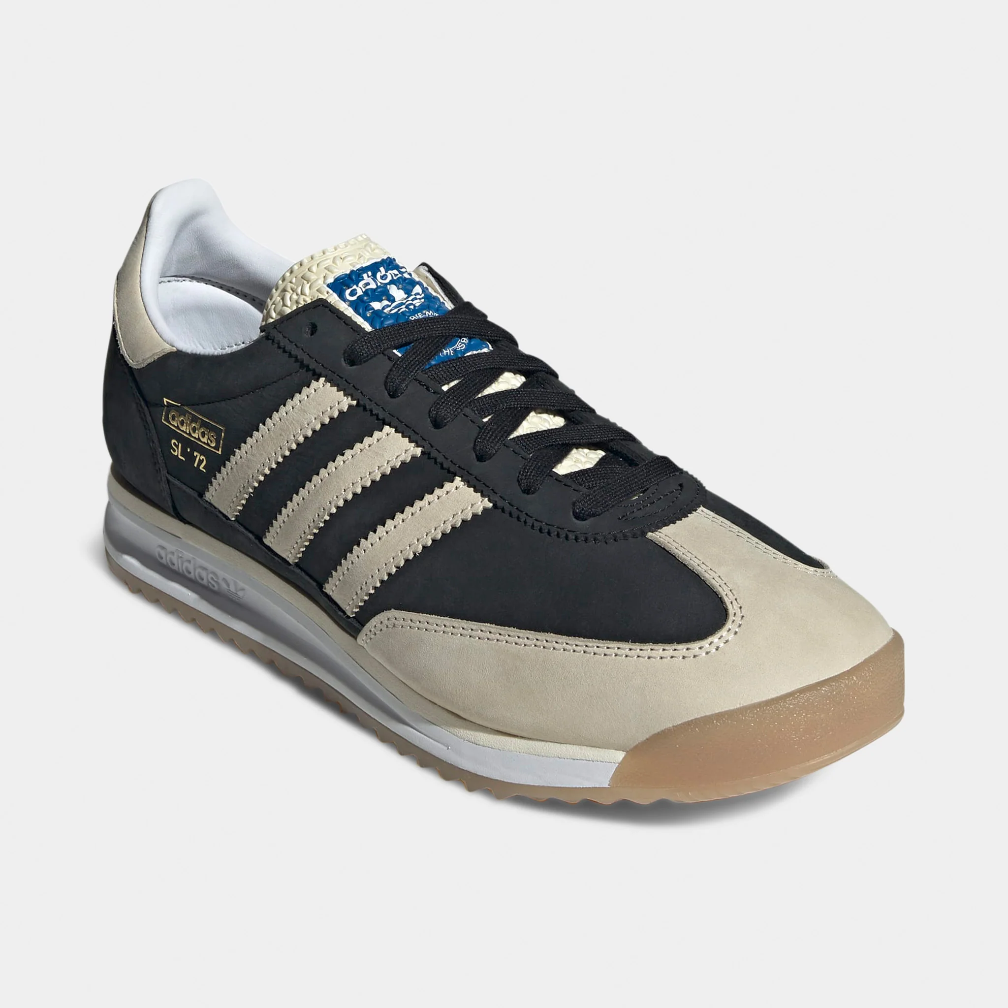adidas SL 72 RS Black / White - Gum - Image 4