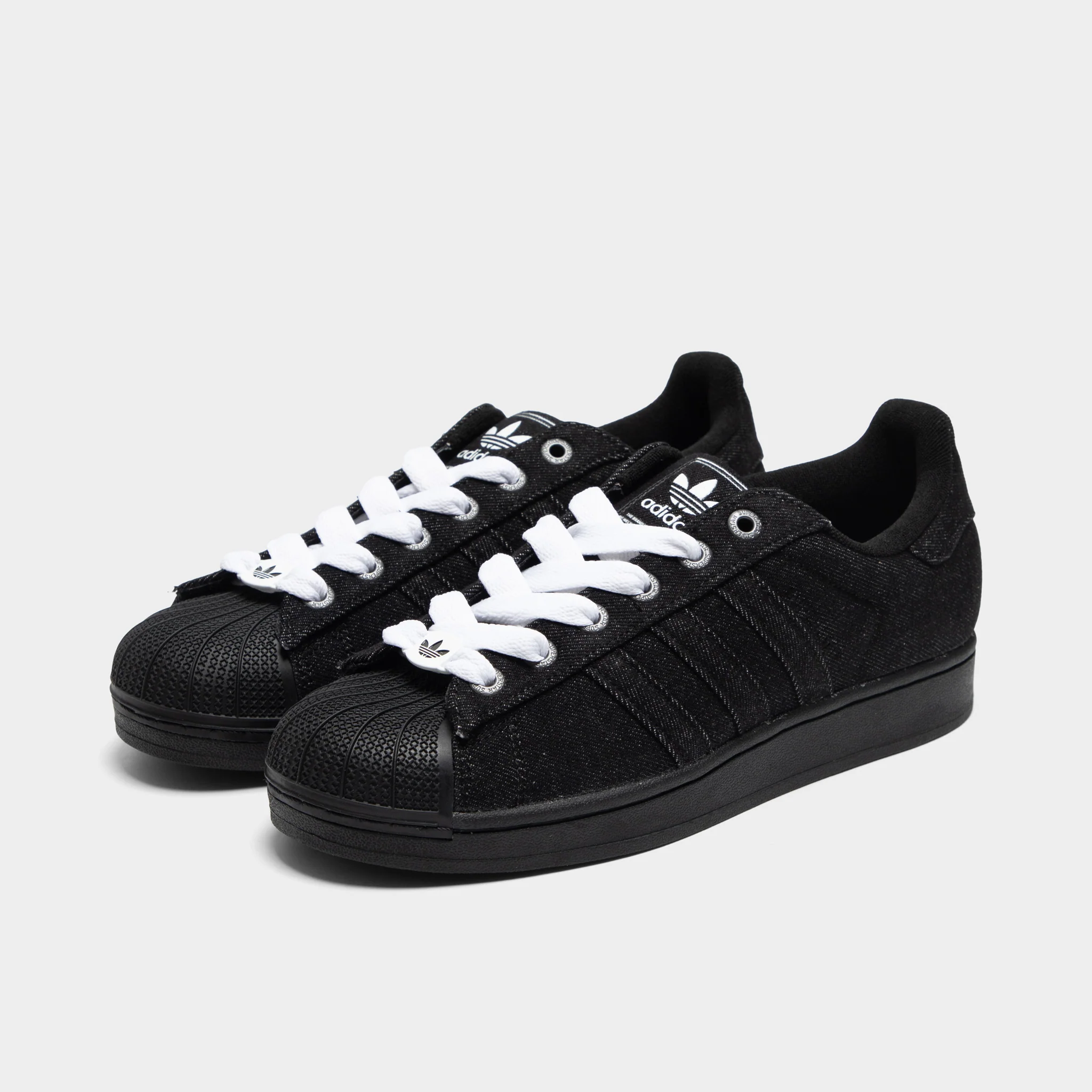 Adidas Superstar II Black / Black - White - Image 2
