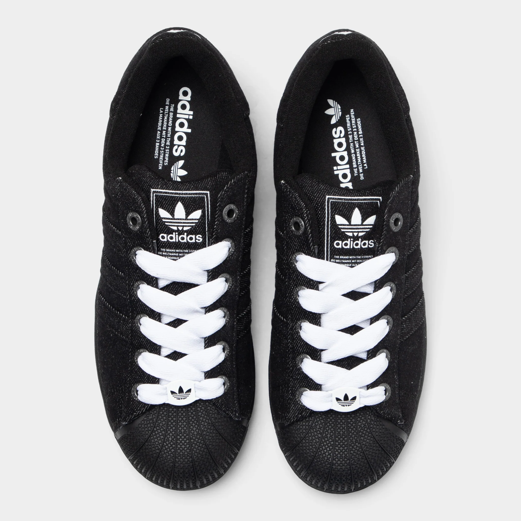 Adidas Superstar II Black / Black - White - Image 5