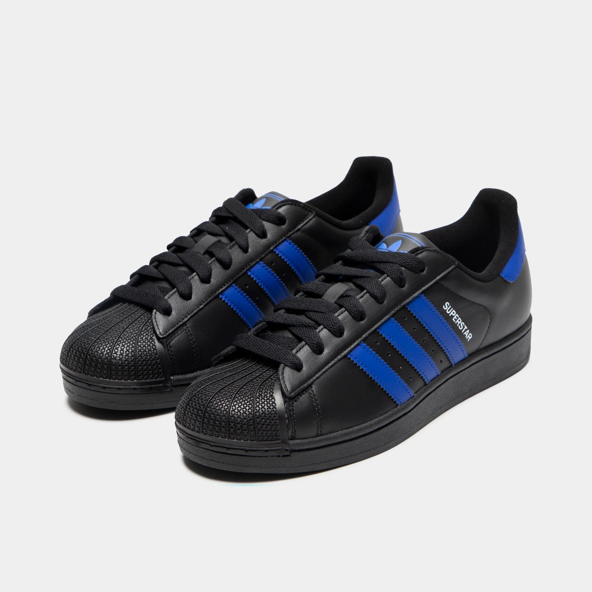 adidas Superstar II Black / Blue - White - Image 2