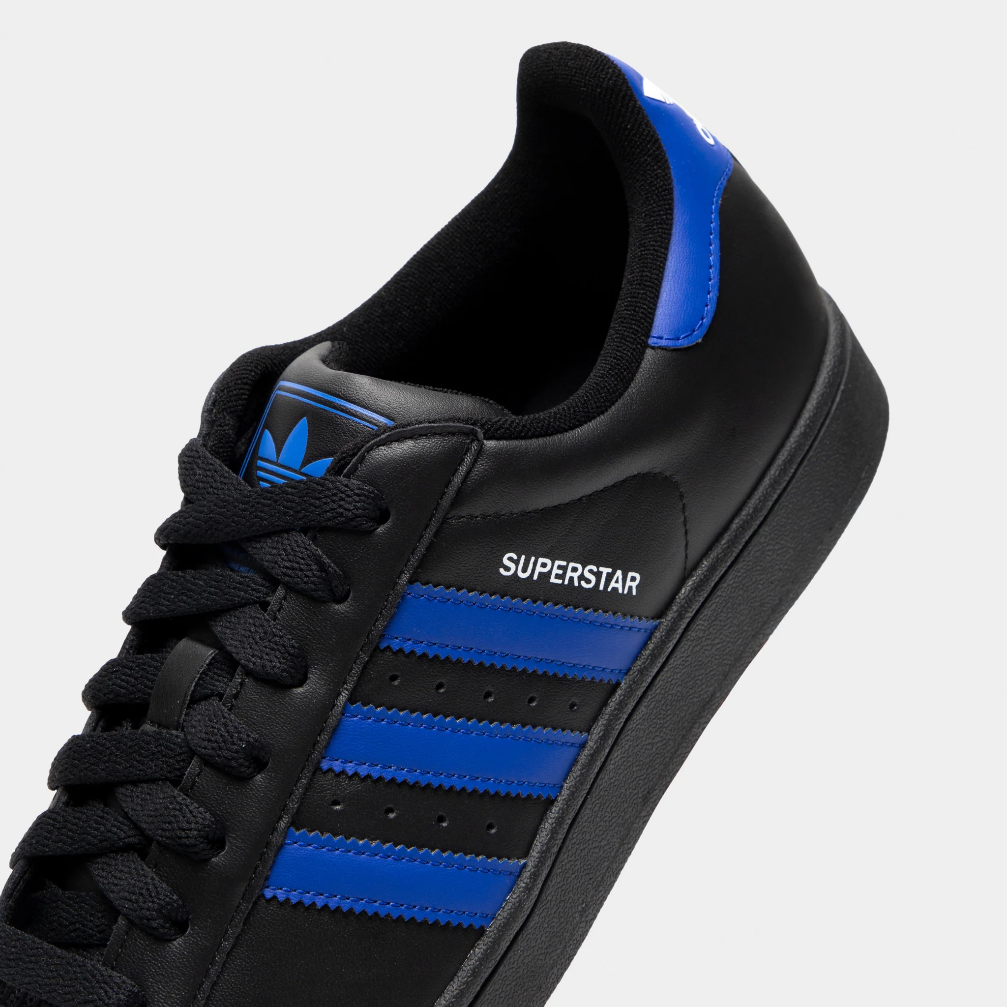 adidas Superstar II Black / Blue - White - Image 3