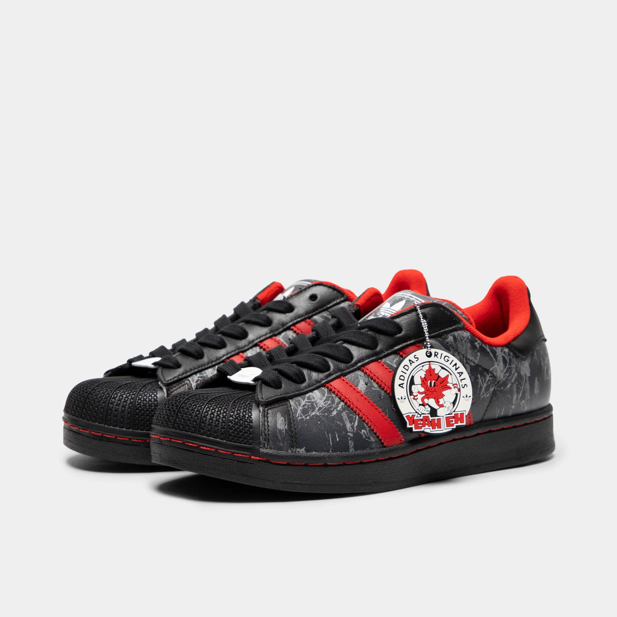 adidas Superstar II WC Core Black / Red - Core Black - Image 2