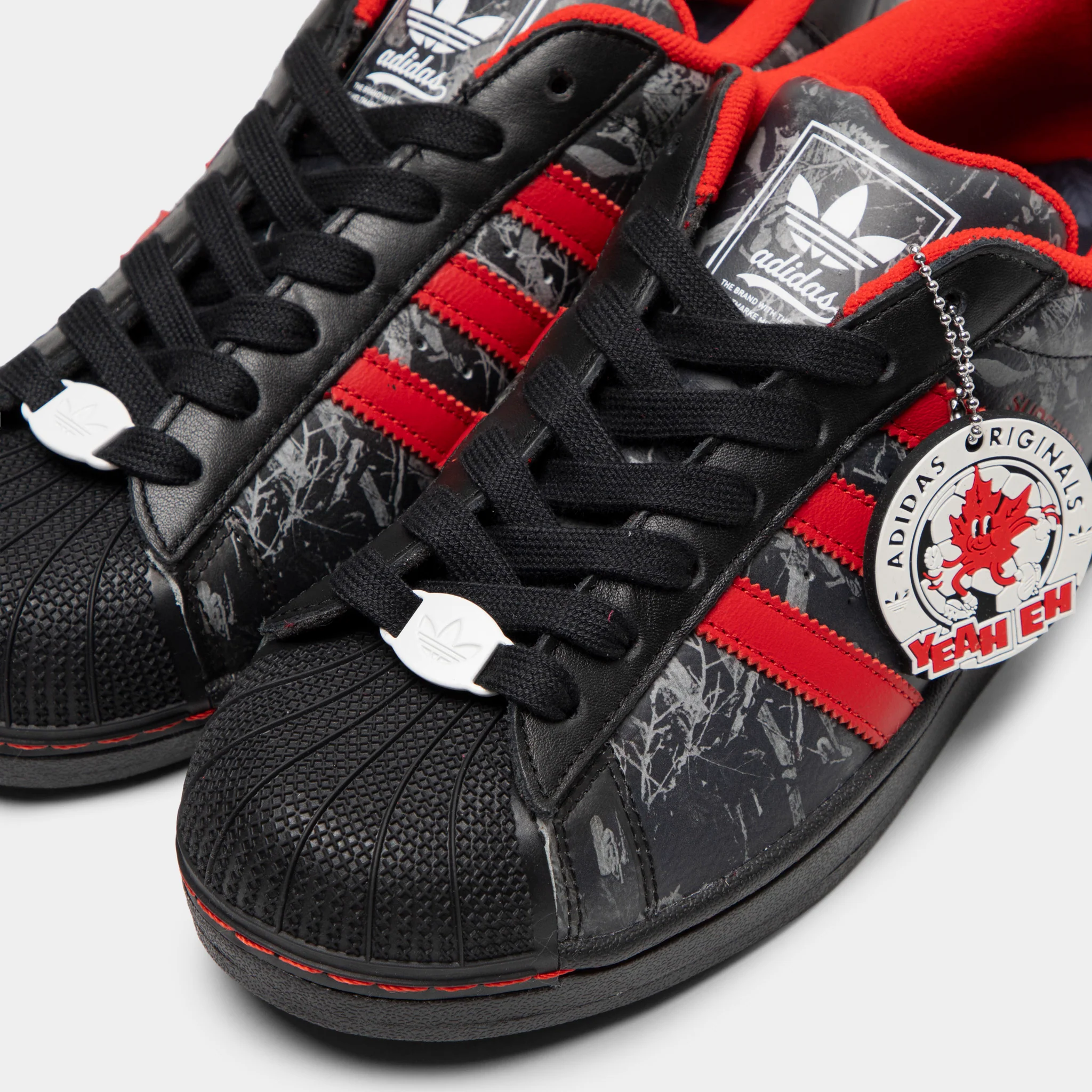 adidas Superstar II WC Core Black / Red - Core Black - Image 3