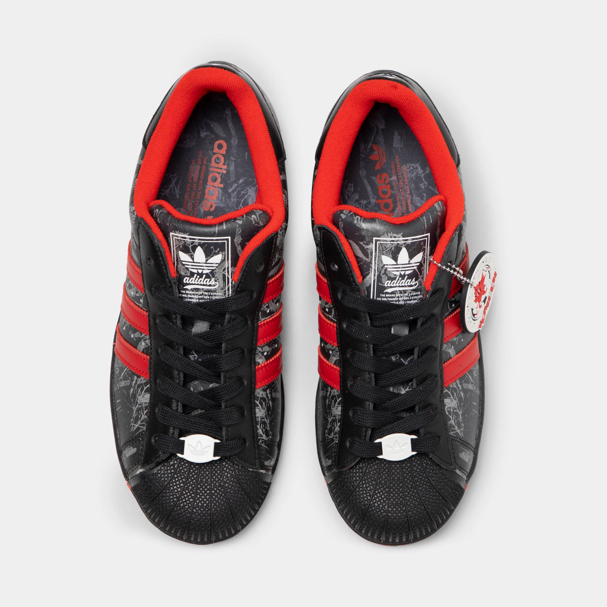 adidas Superstar II WC Core Black / Red - Core Black - Image 5