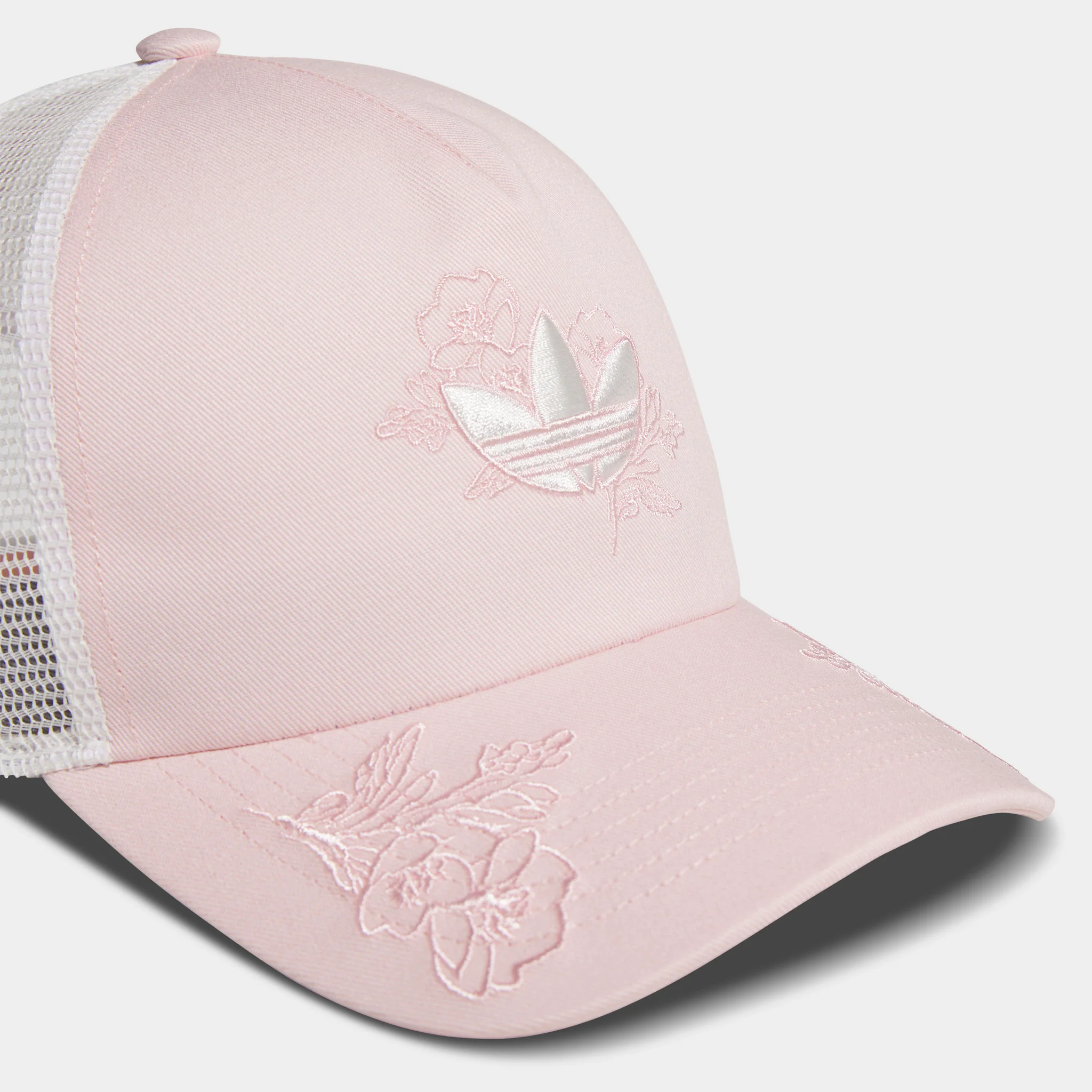 adidas Trefloral Trucker Sandy Pink / Off White - Image 4