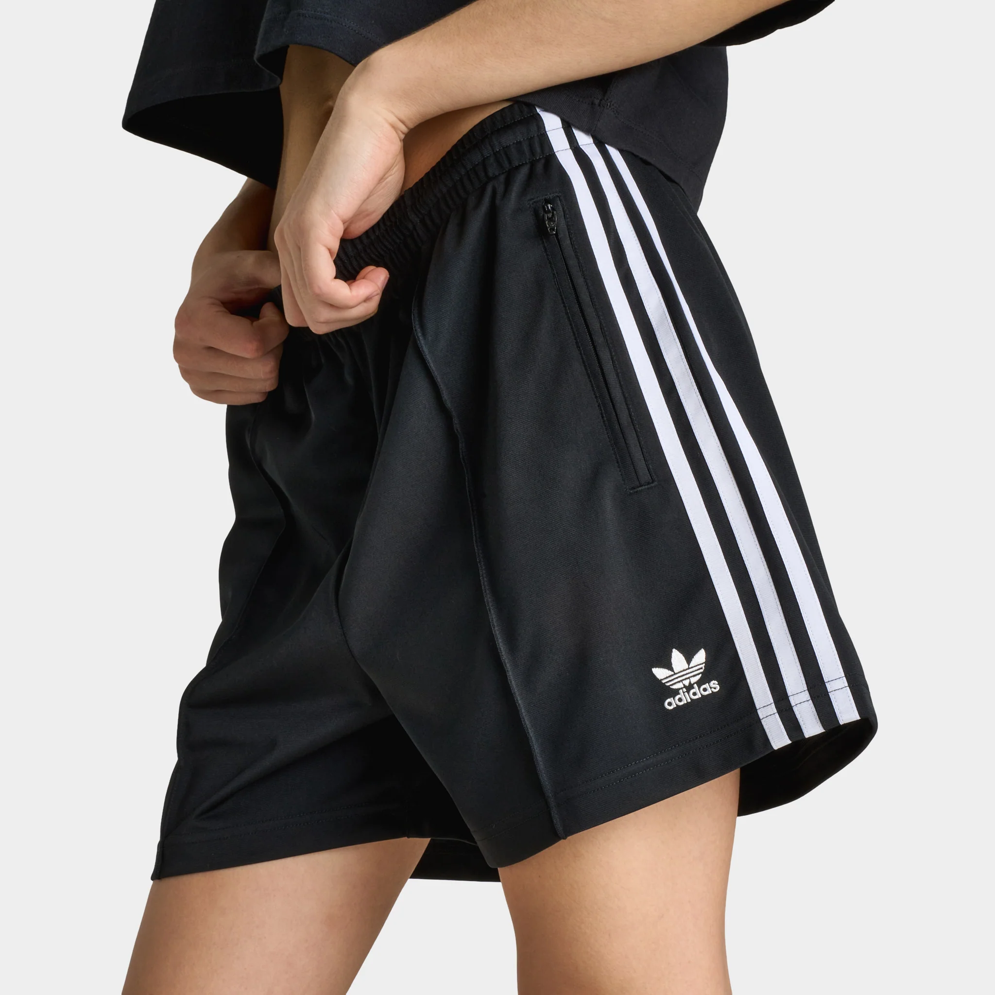 adidas Women's Firebird Shorts / Black - Image 3