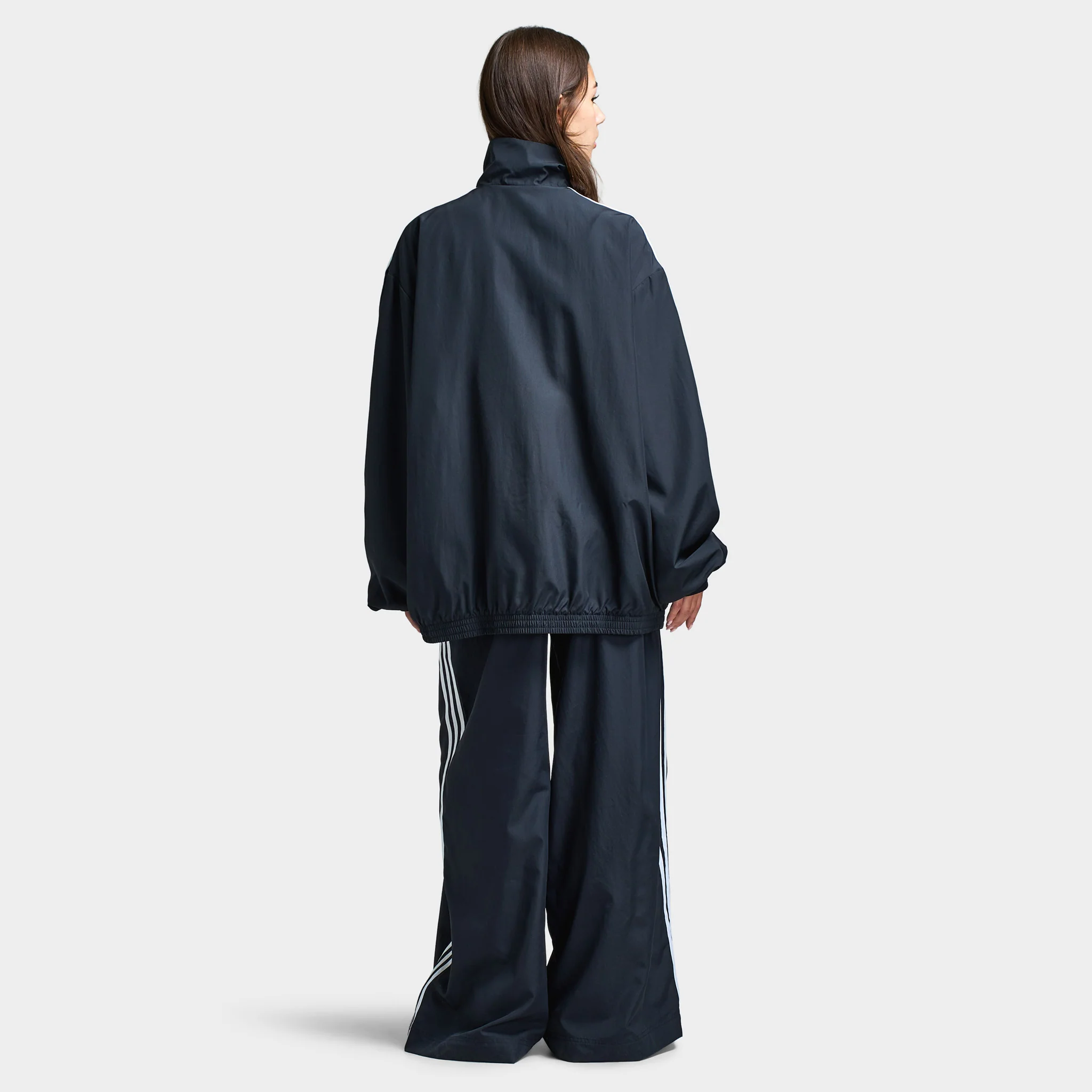 adidas Women's Adicolor Oversized Track Top / Black - Image 5