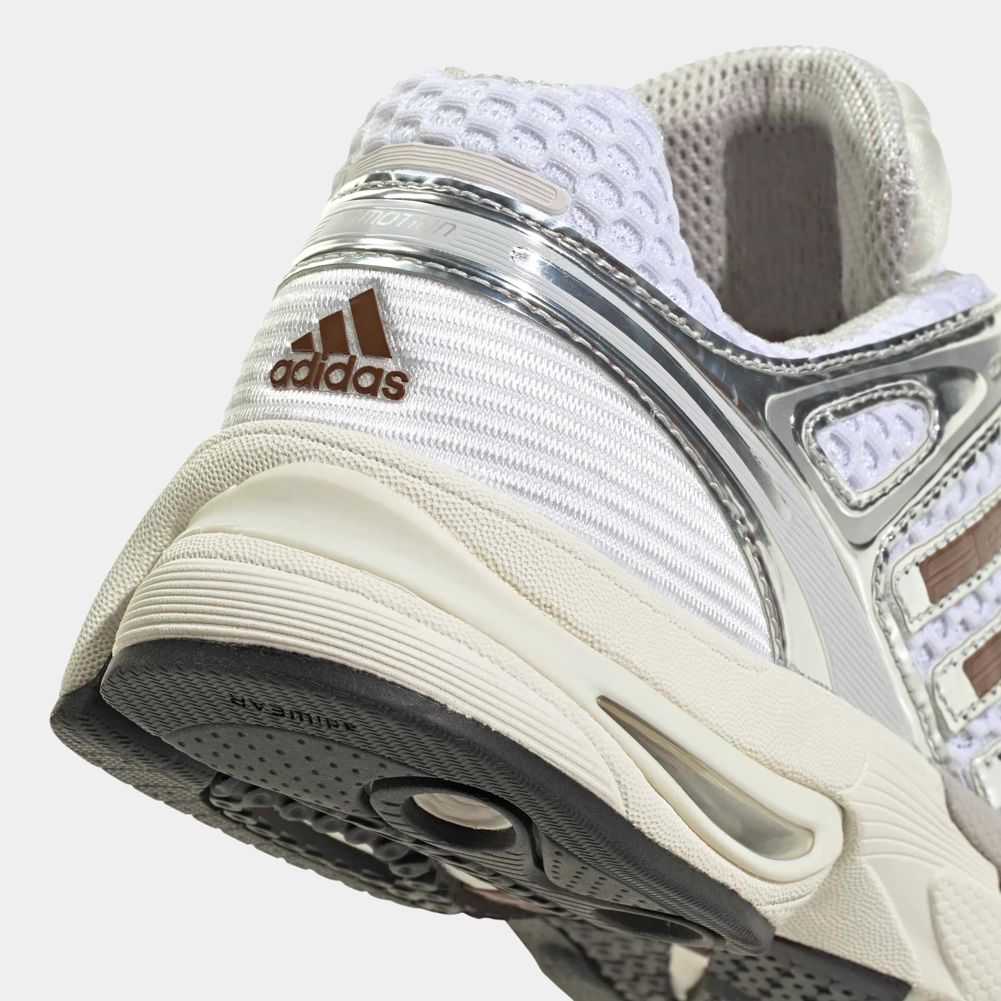 adidas Women's Adistar Control 5 White / Preloved Brown - Grey - Image 4