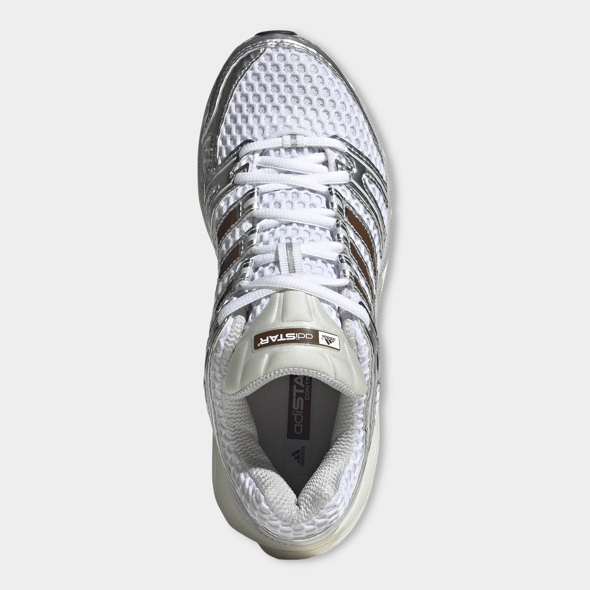 adidas Women's Adistar Control 5 White / Preloved Brown - Grey - Image 5