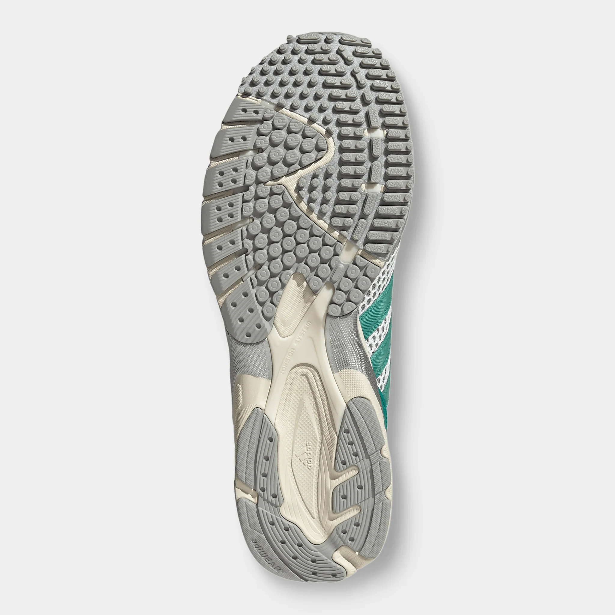 adidas Women's Adizero Adios OG Silver Metallic / Black - Power Green - Image 6