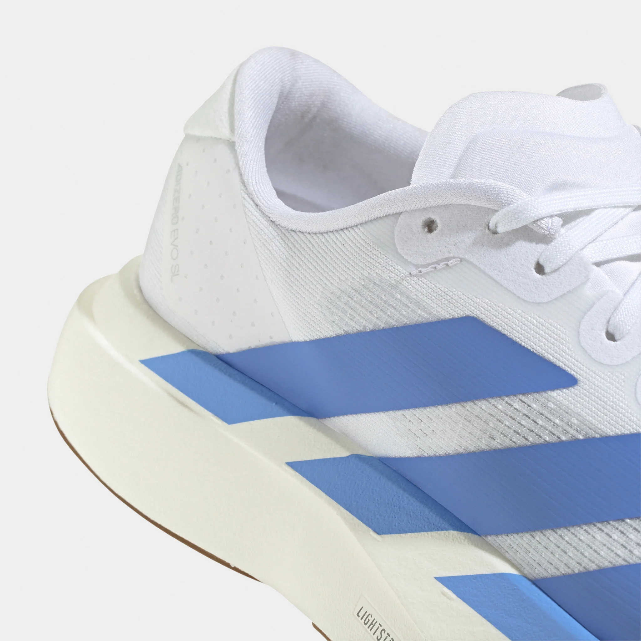adidas Women's Adizero EVO SL White / Blue Fusion - Off White - Image 3