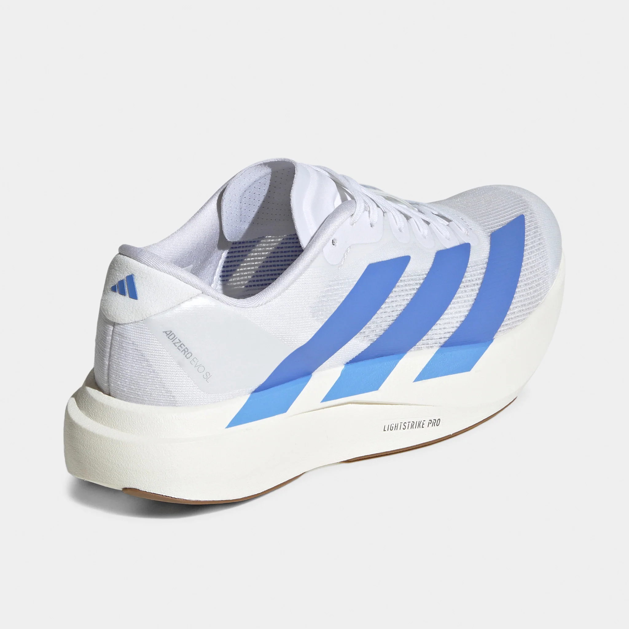 adidas Women's Adizero EVO SL White / Blue Fusion - Off White - Image 4