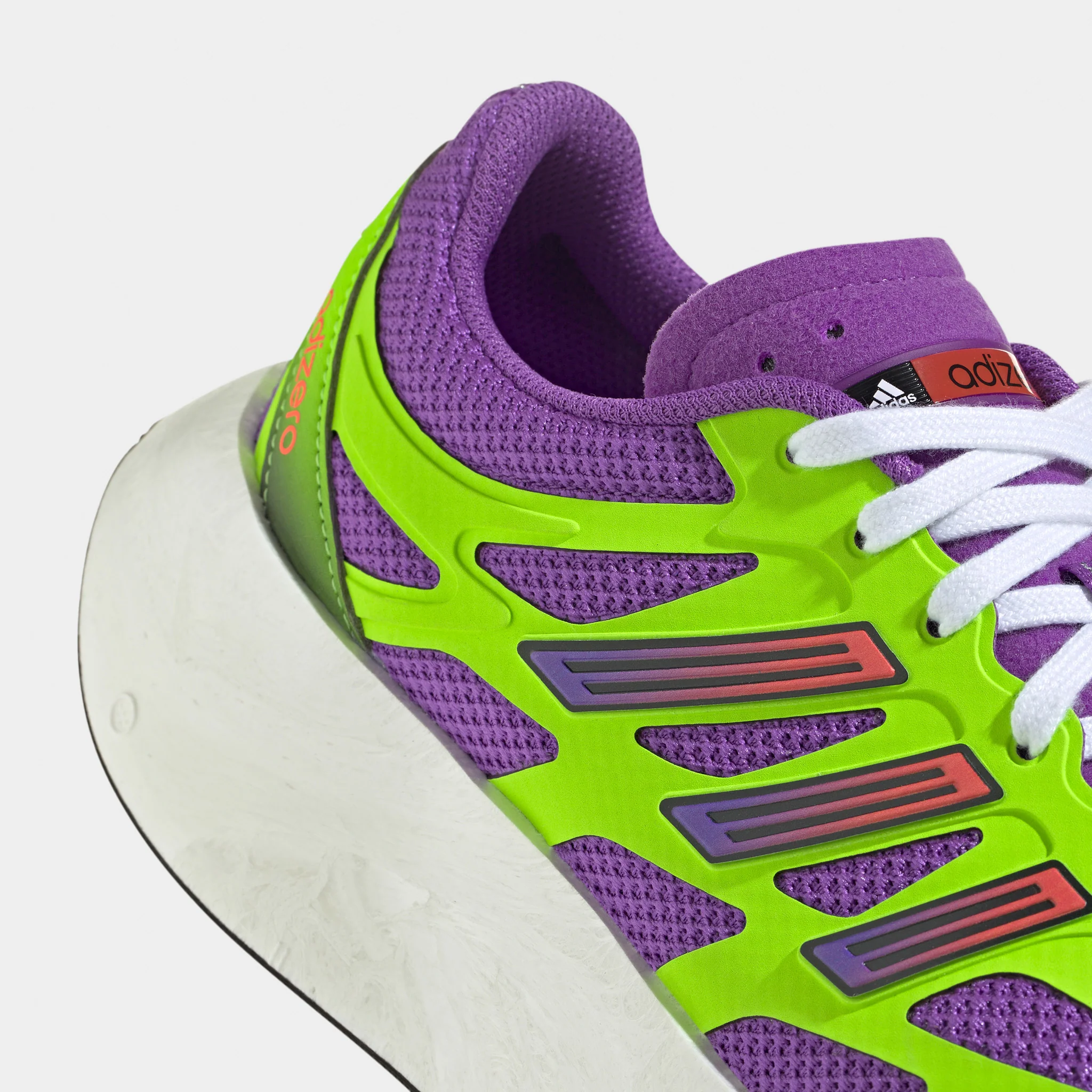 adidas Women's Aruku Green / Purple - White - Image 3